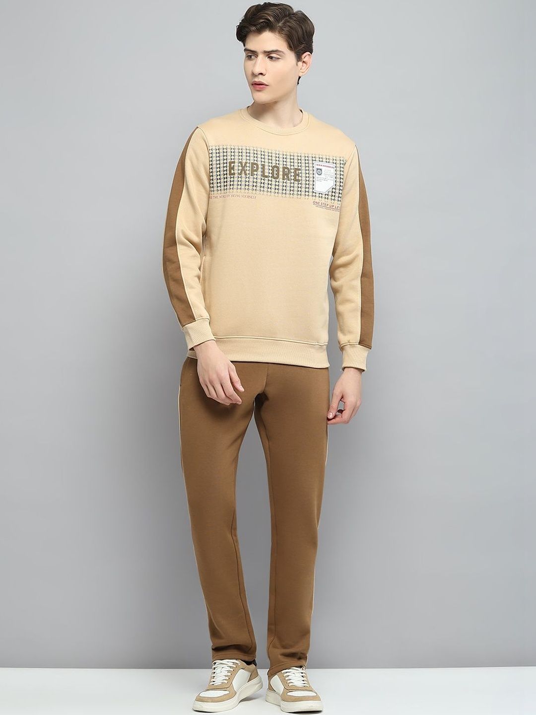 Cloak & Decker Men Printed Round Neck Tracksuits-picture-11