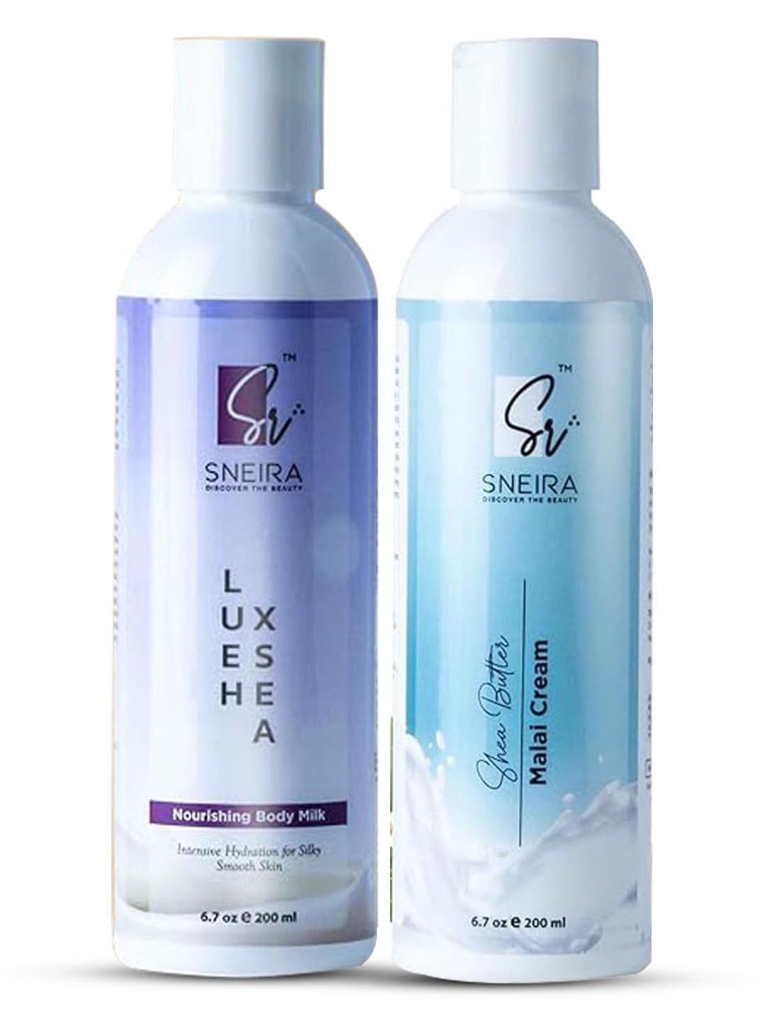 SNEIRA Set Of 2 Luxe Xsea & Shea Butter Body Lotion- 400 ml Each-image-6