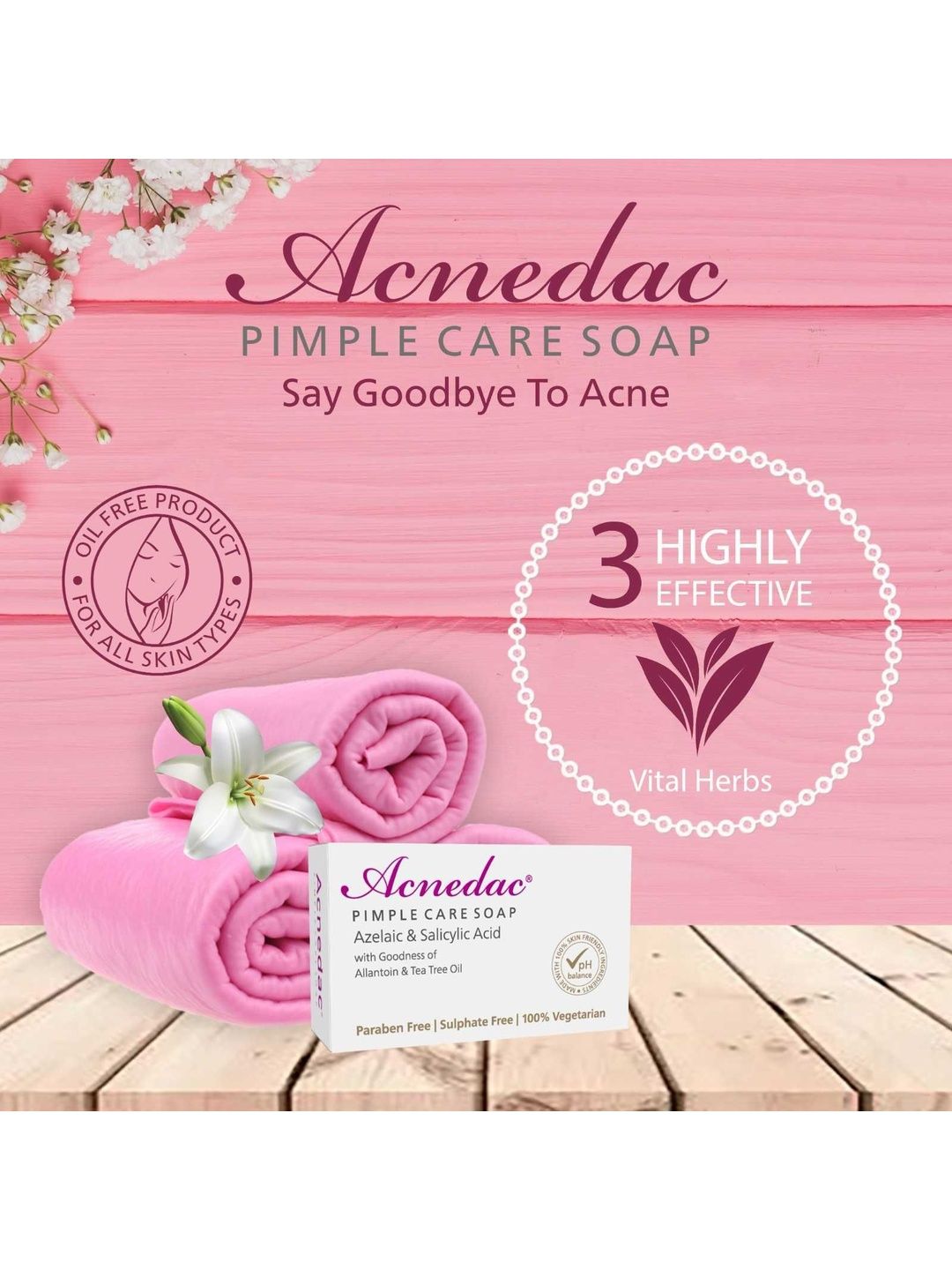 Acnedac Pimple Care Soap - 100 g-image-44