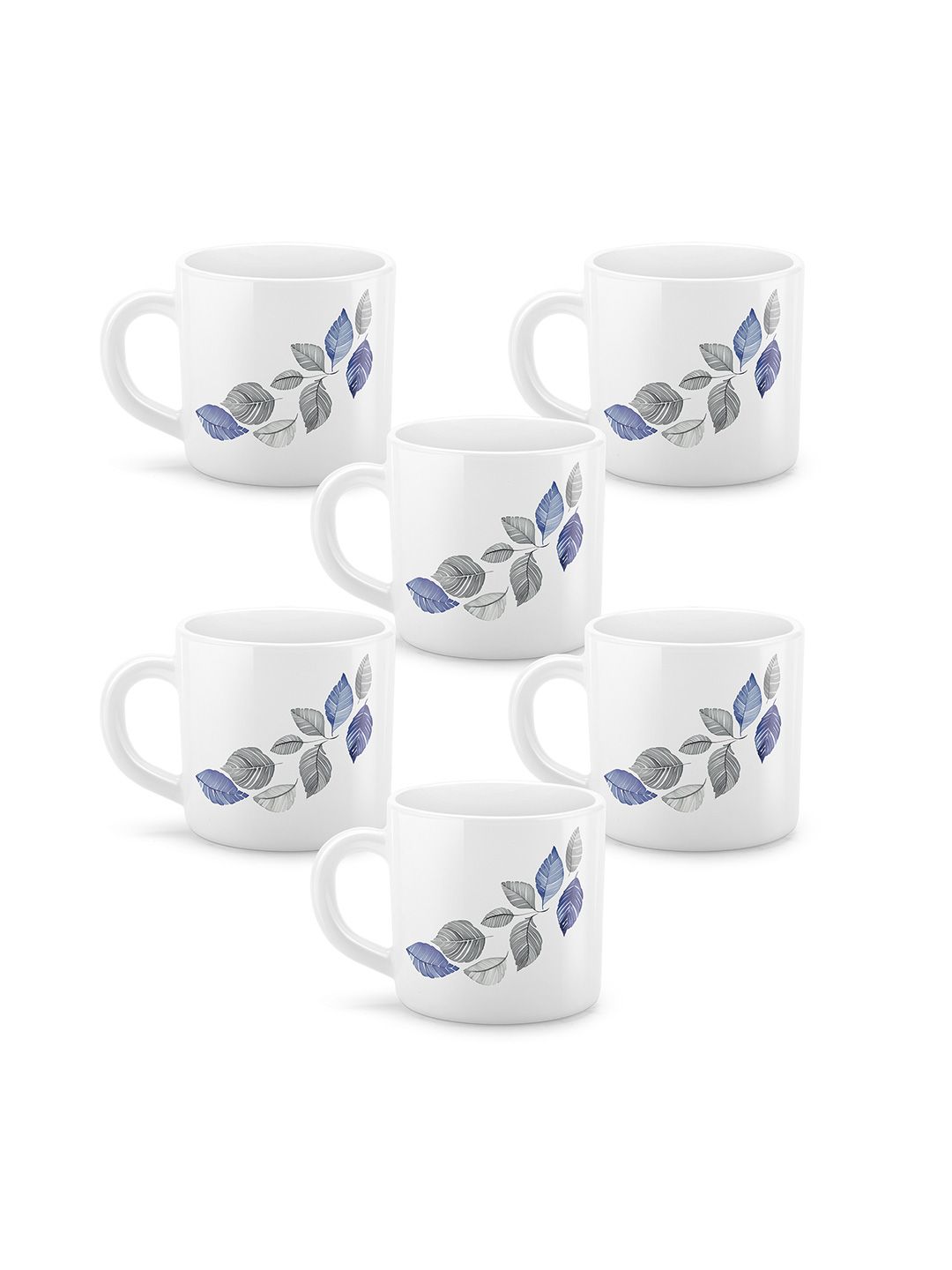 Treo Amara Lunis White Opalware Microwave Dishwasher Safe Cup Set 100 ml-image-37