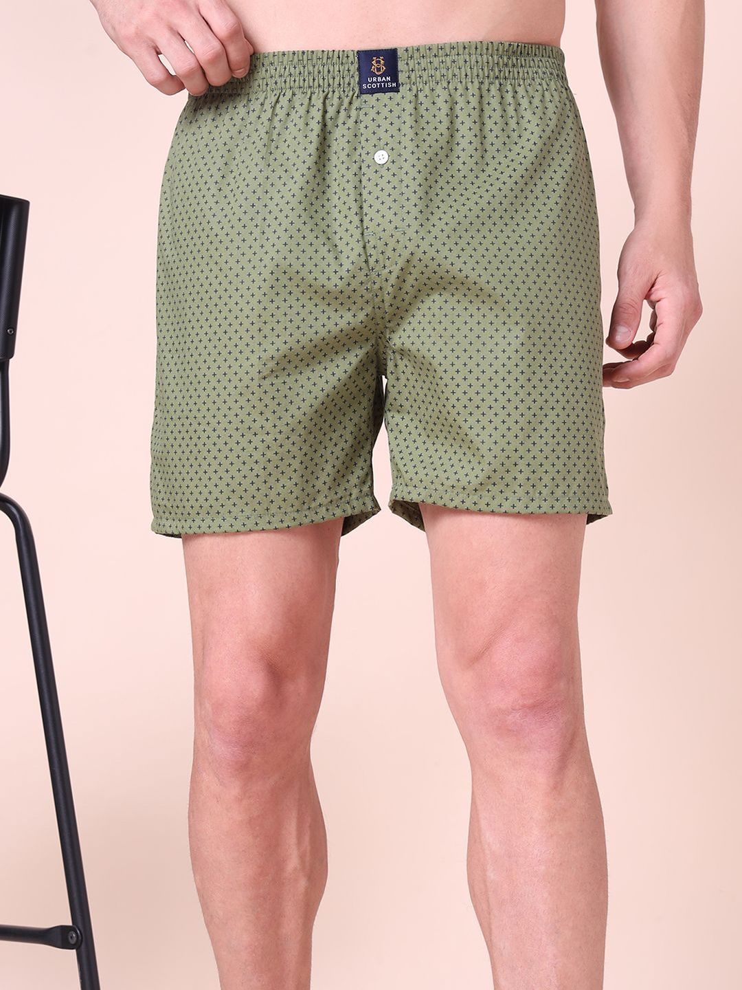 URBAN SCOTTISH Printed Pure Cotton Boxers-picture-10