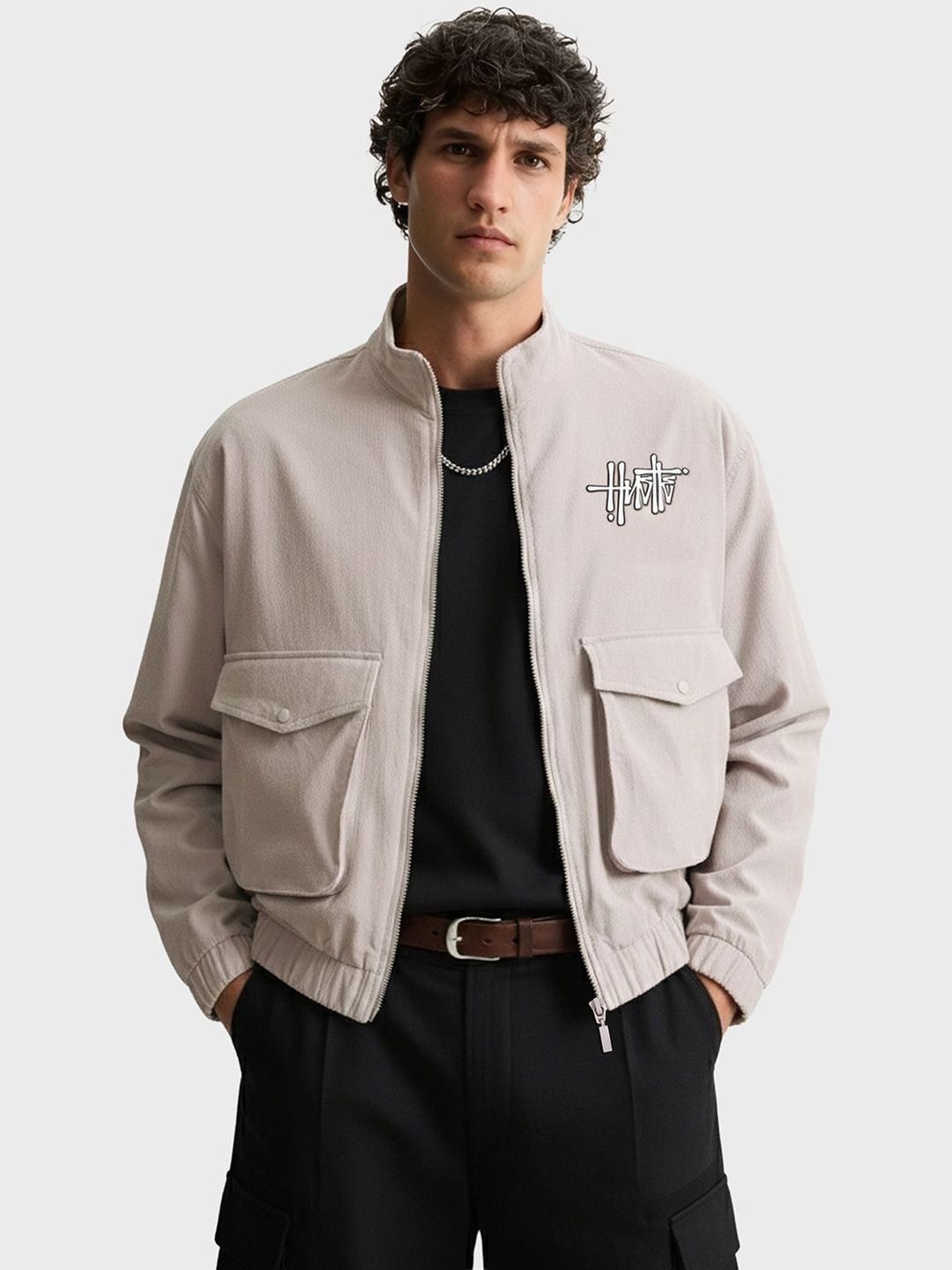 The Indian Garage Co Men Woven Jacket-picture-51