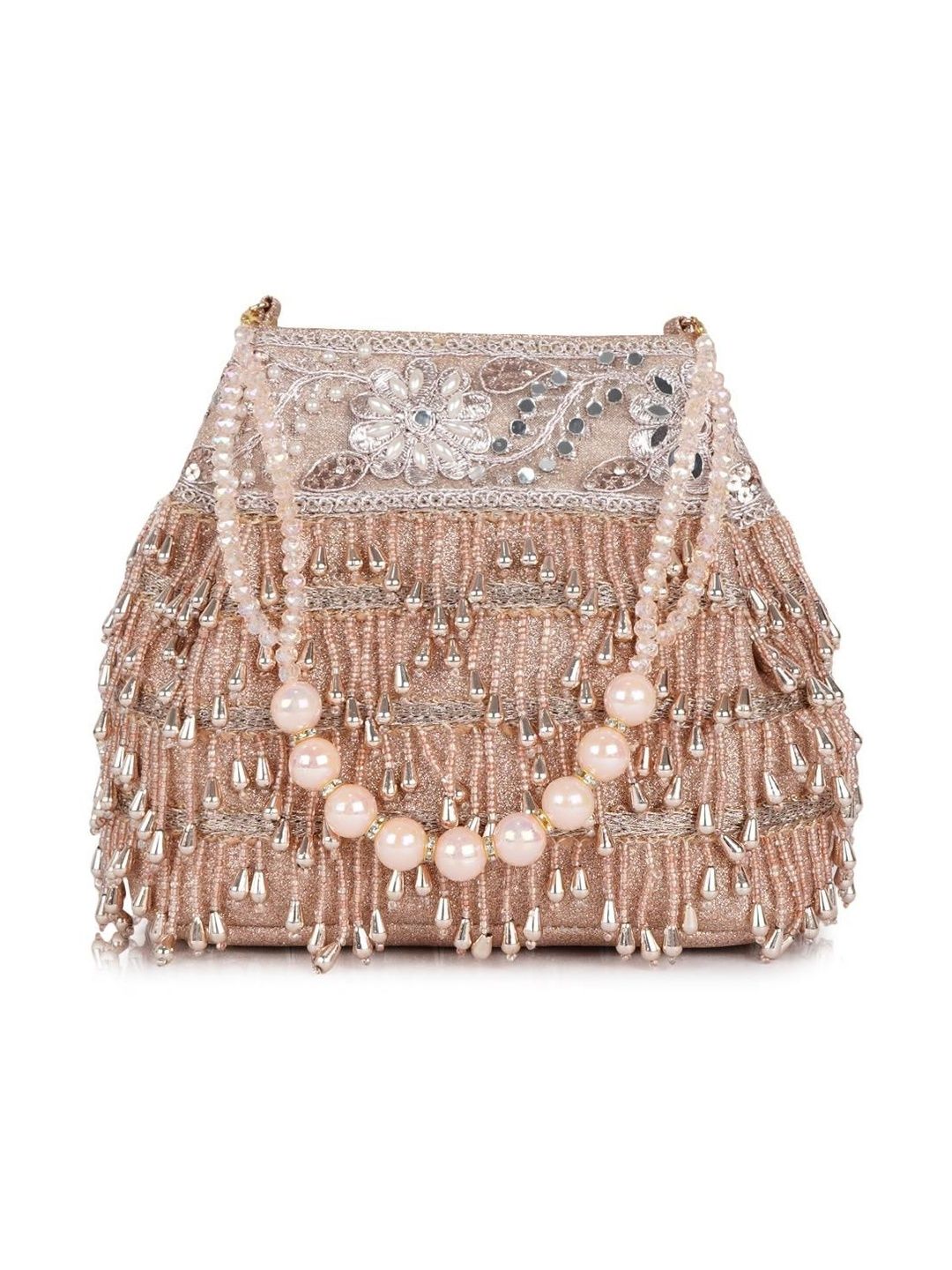NEVIS Embellished Potli Clutch-picture-33