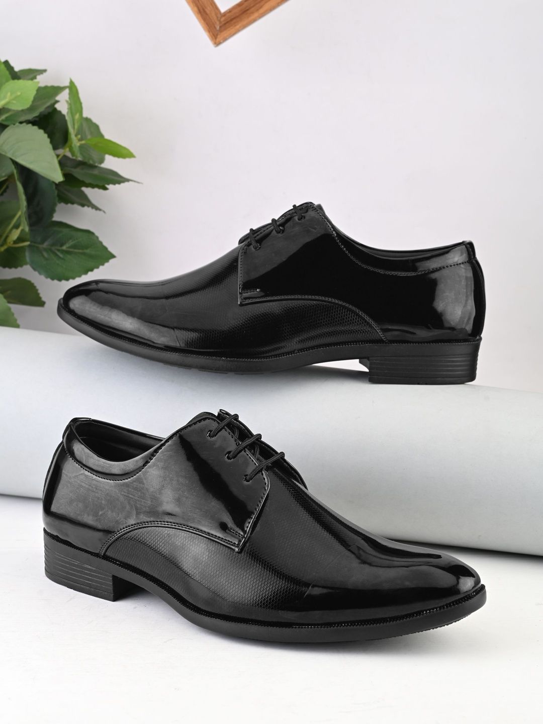 HERE&NOW Men Lace-Ups Formal Derbys-picture-48