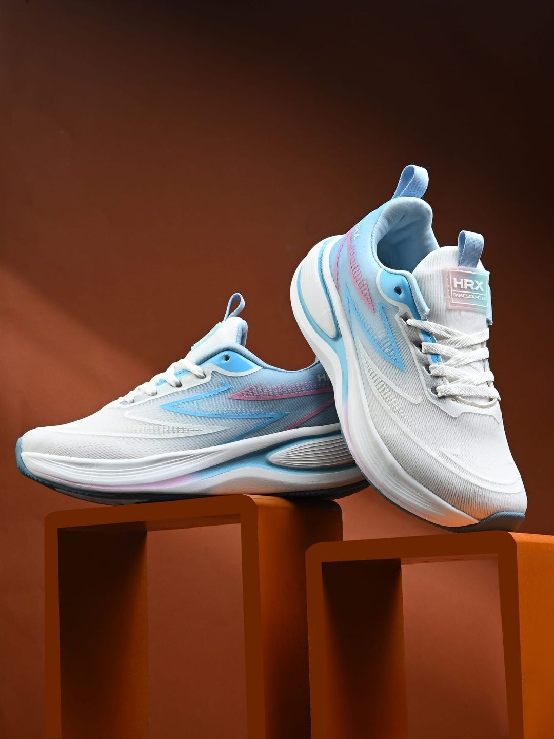 HRX by Hrithik Roshan Women Mesh Running Non-Marking Shoes