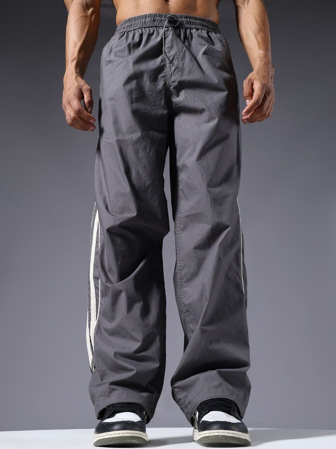 PRONK Men Mid-Rise Track Pants-picture-22