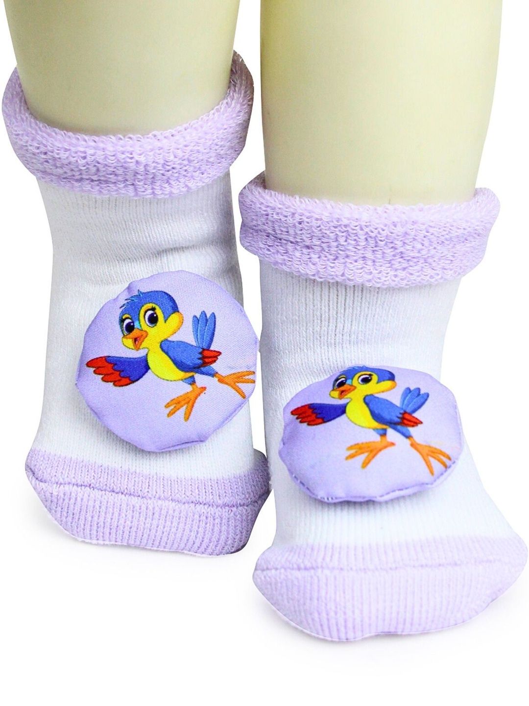 BERYX Unisex Kids Cotton Patterned Ankle Length Socks-picture-19