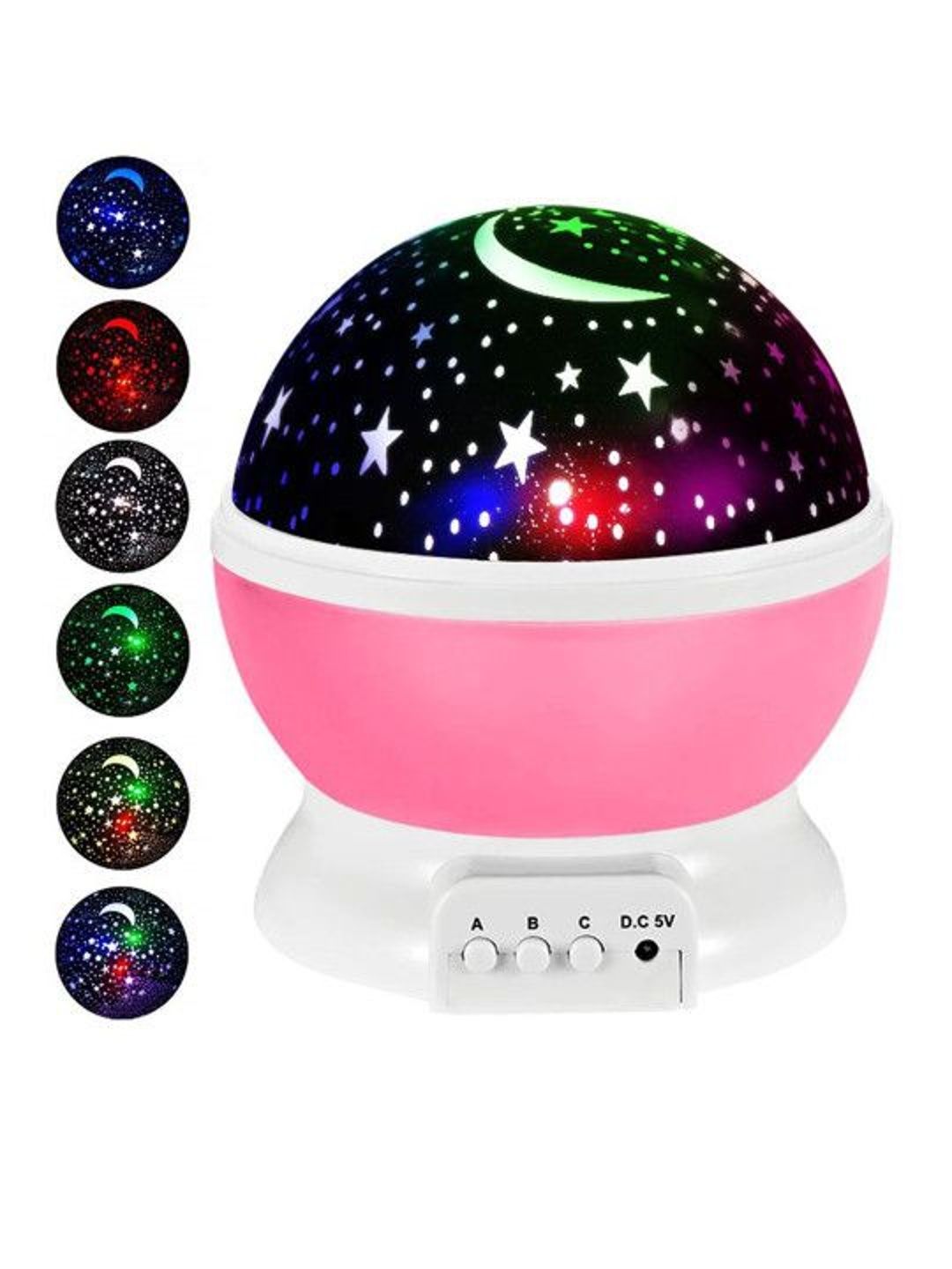 WOLTAX Star Master Rotating 360 Degree Moon Night Light Table Lamp-picture-19