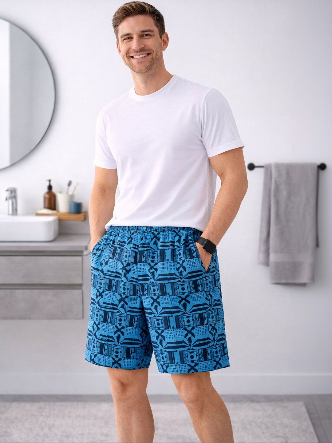The Roadster Lifestyle Co Pack Of 2 Printed Cotton Boxers-picture-33