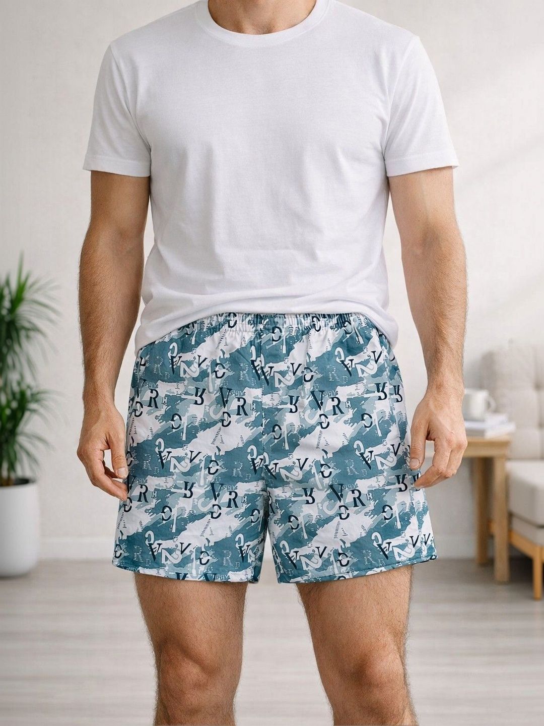 The Roadster Lifestyle Co Pack Of 2 Printed Cotton Boxers-picture-34