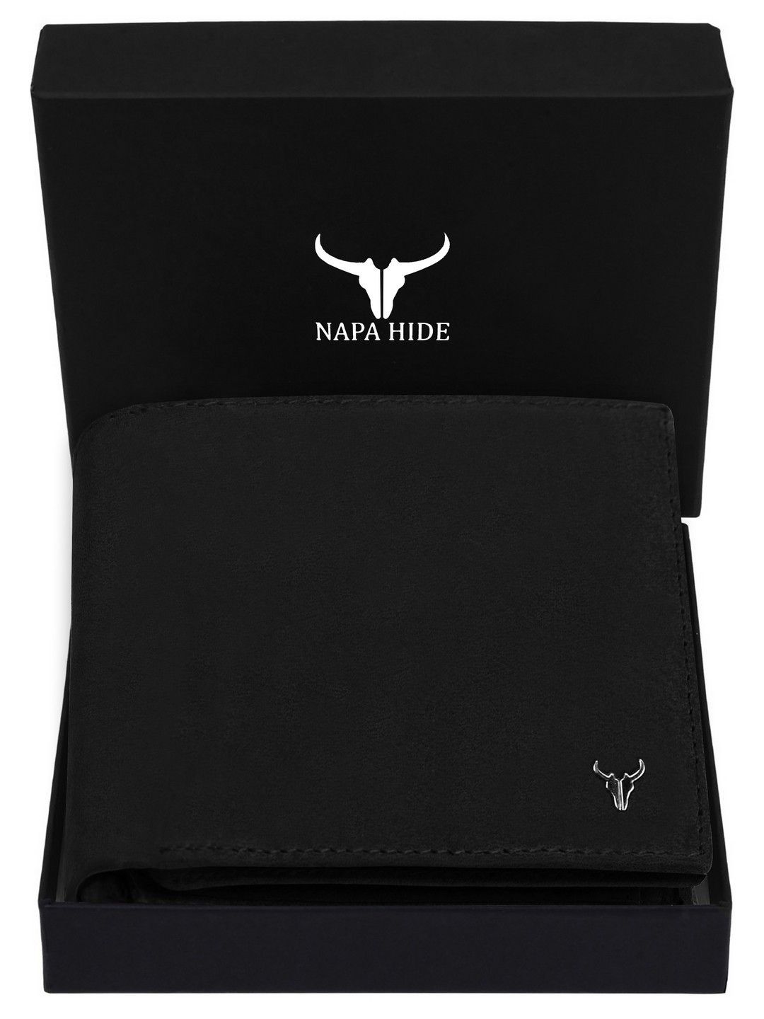 NAPA HIDE Men Textured Leather Two Fold Wallet-picture-21