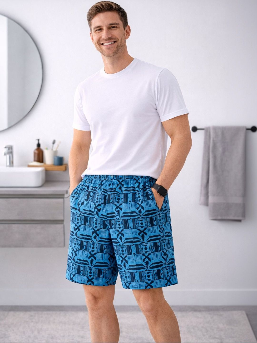 The Roadster Lifestyle Co Pack Of 2 Printed Cotton Boxers-picture-30