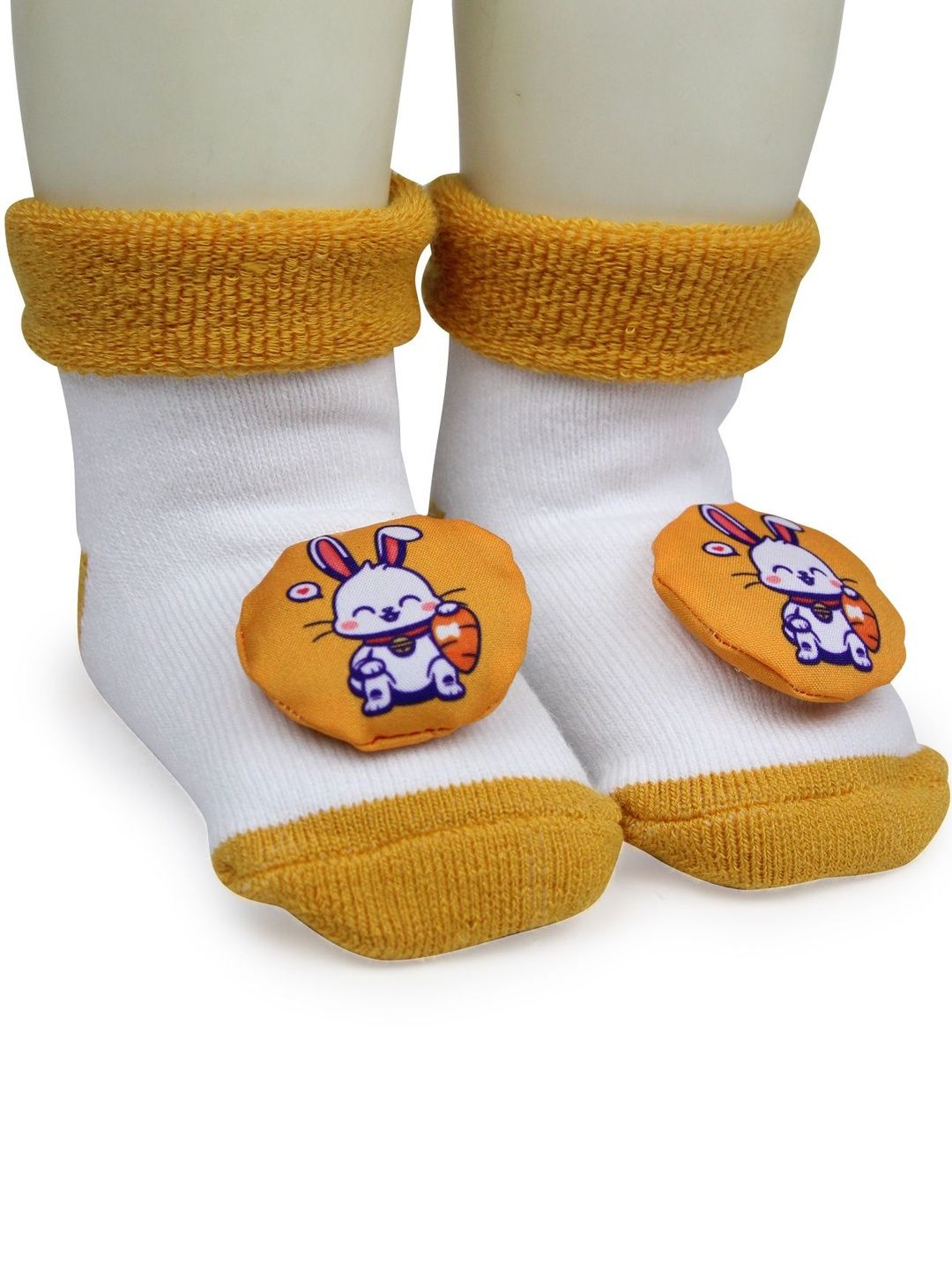 BERYX Unisex Kids Cotton Patterned Ankle Length Socks-picture-32