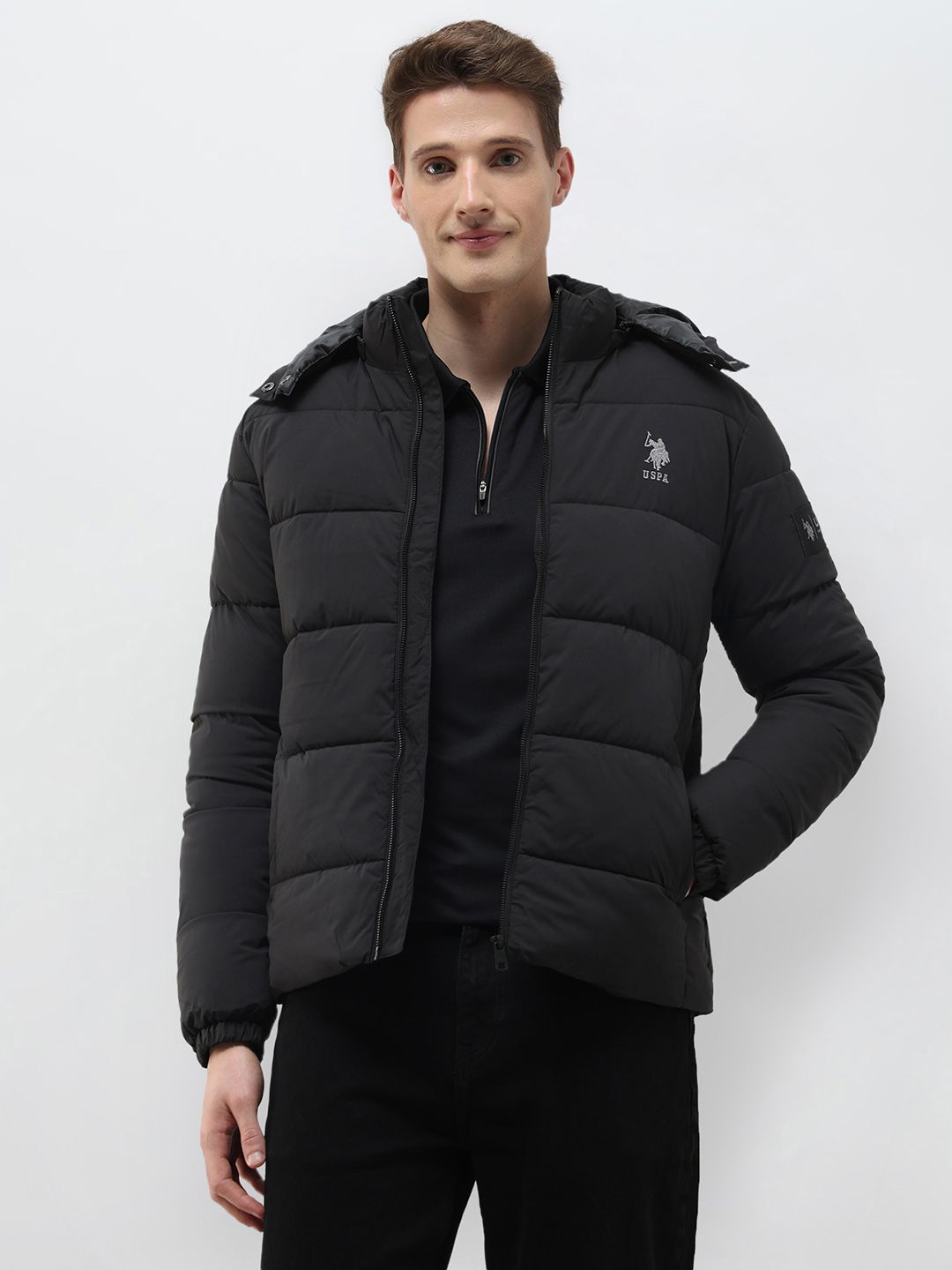 U.S. Polo Assn. Denim Co. Padded Hooded Jacket