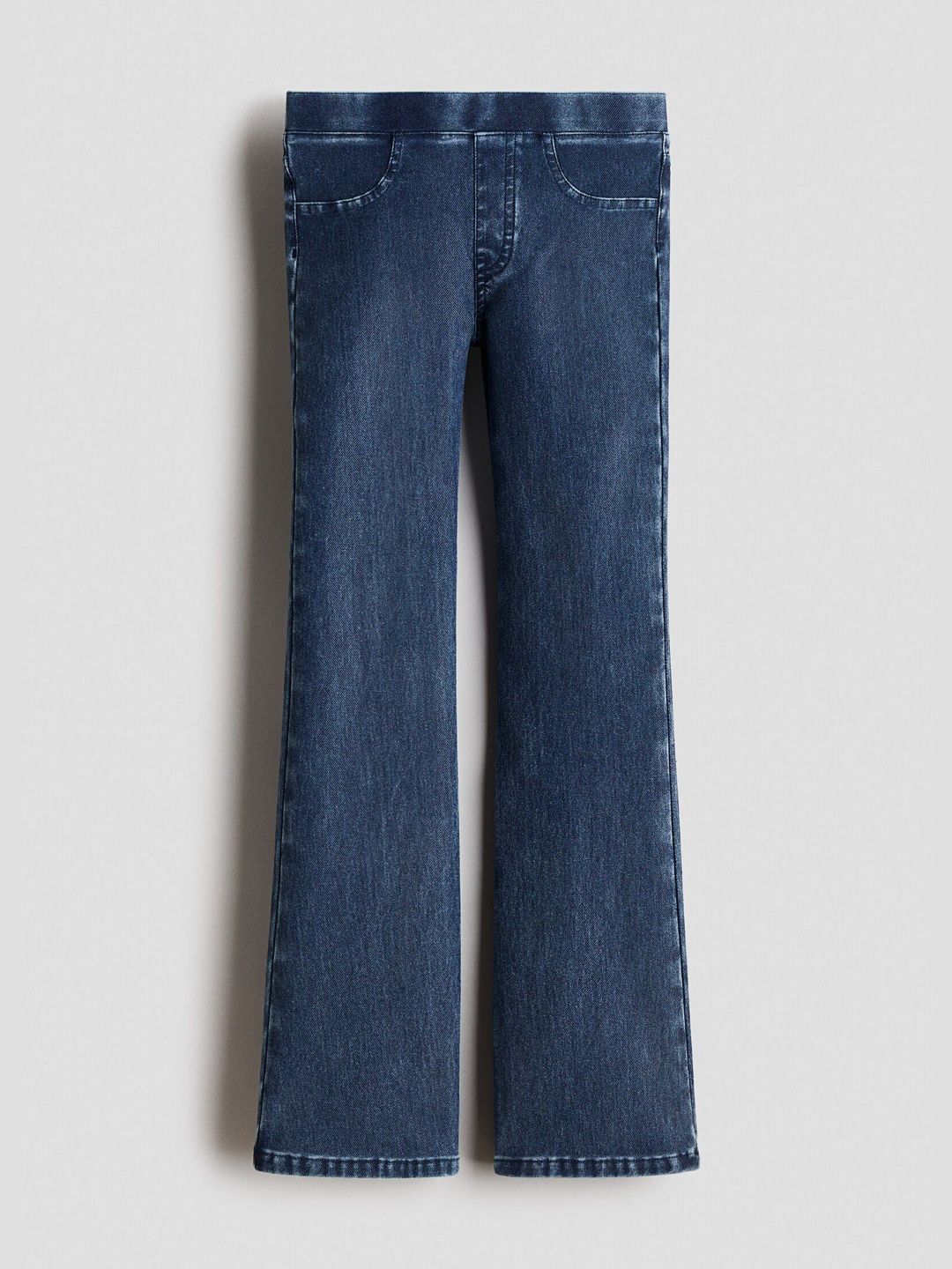 H&M Denim-Look Flared Jeggings