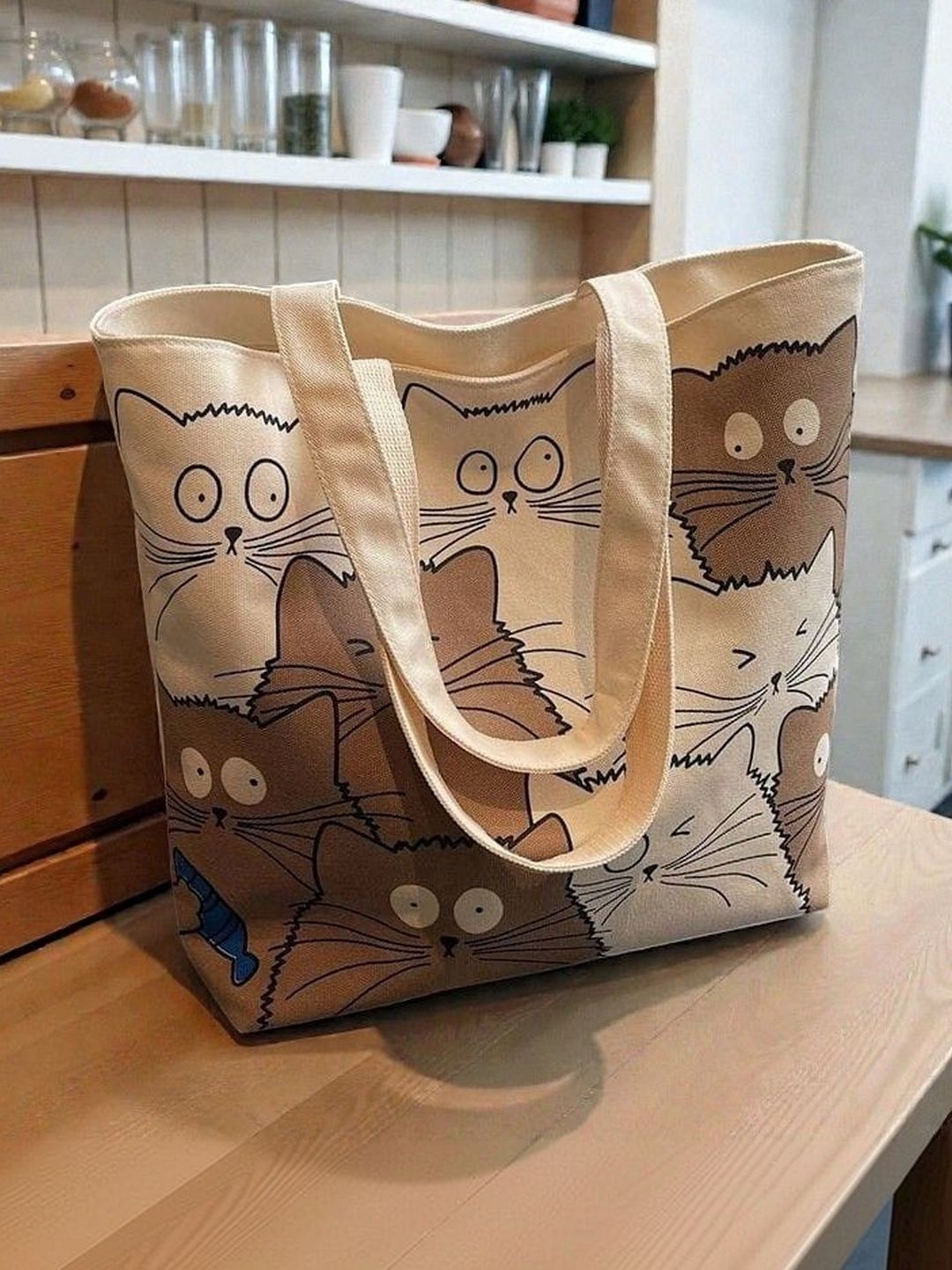 the sack co Printed Tote Bag-picture-58