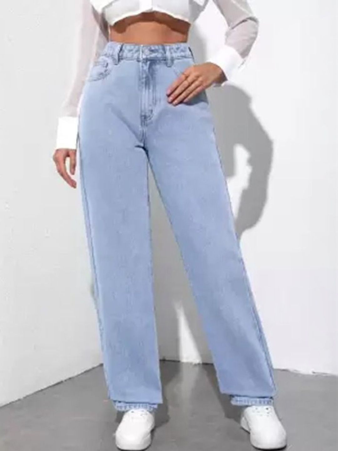 Metronaut Women Mid-Rise Light Fade Jeans-picture-14