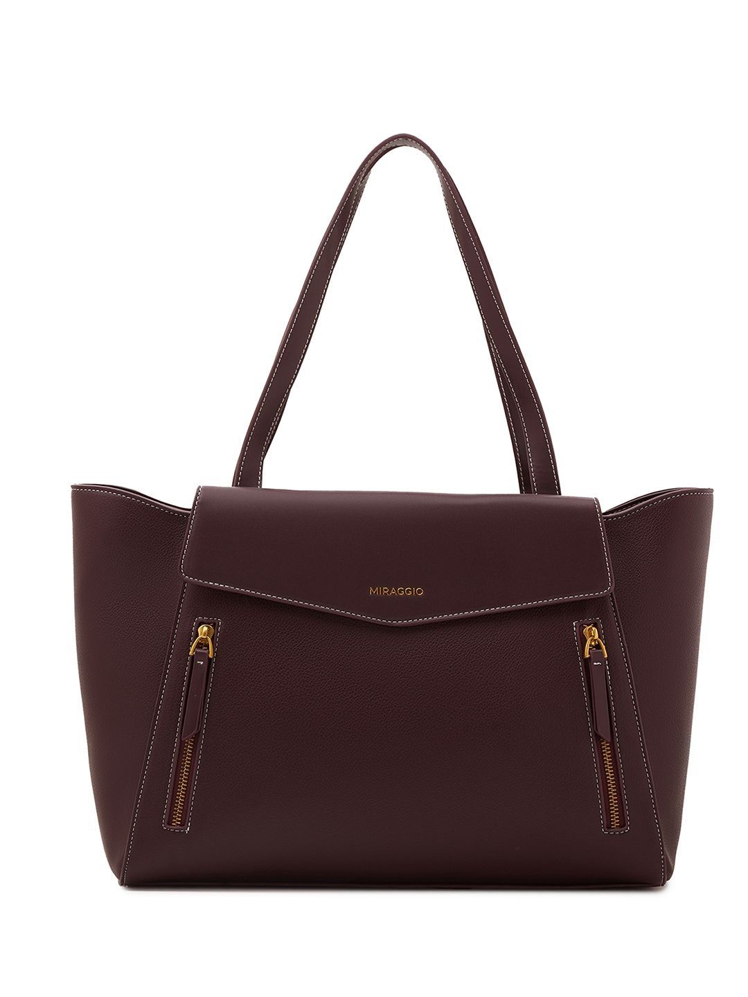 MIRAGGIO PU Structured Tote Bag-image-13