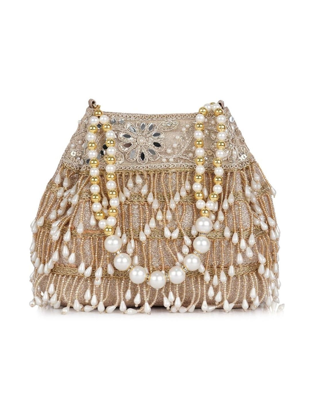 NEVIS Embellished Potli Clutch-picture-26