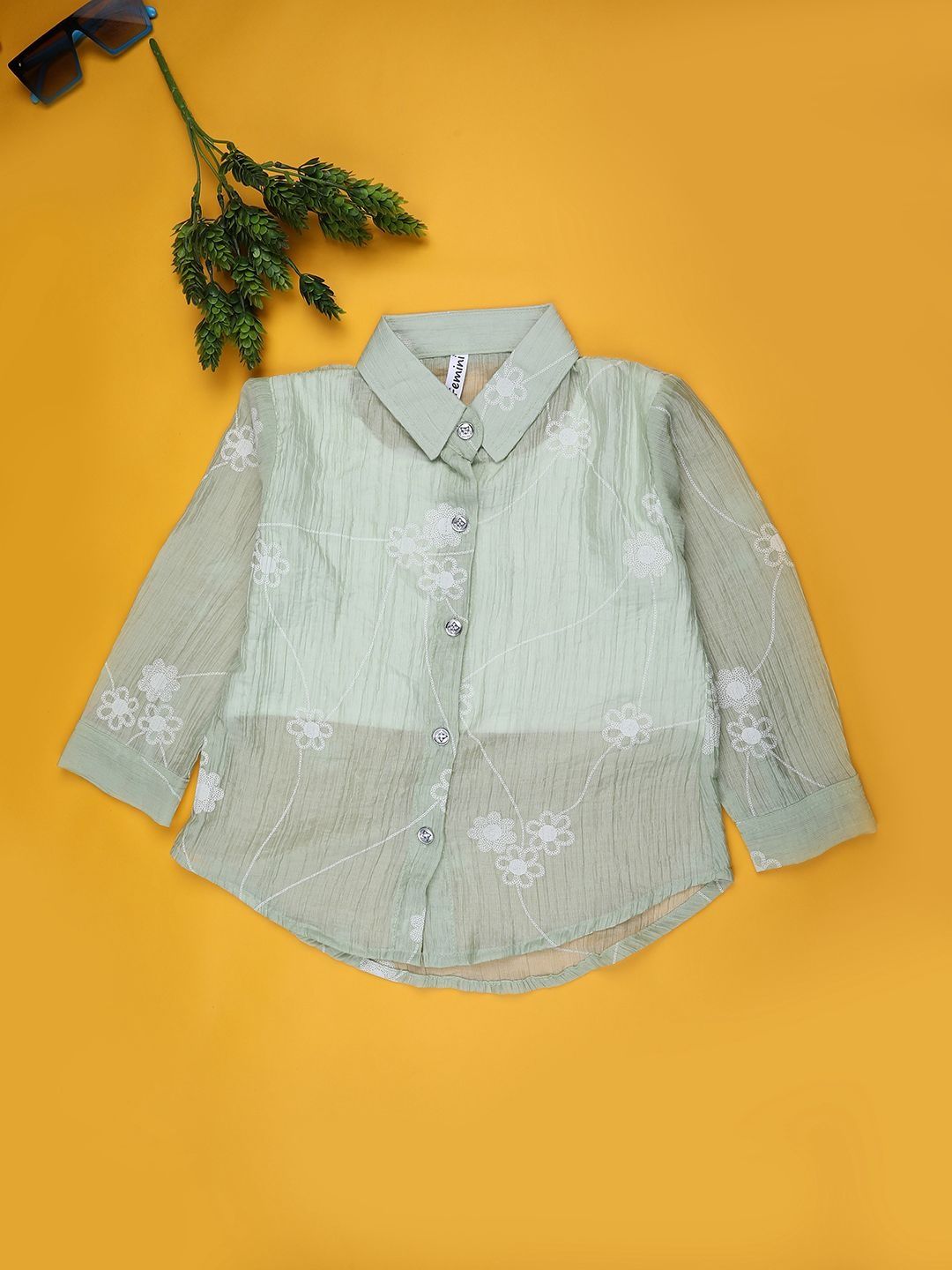 V-Mart Floral Print Cotton Top-image-46