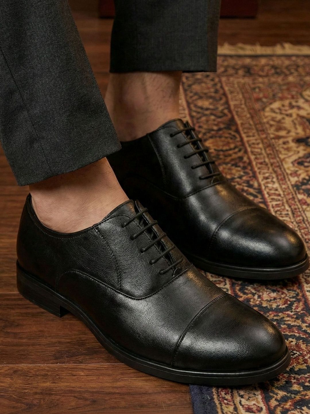 Provogue MenRound Toe Lace-Ups Oxfords Formal Shoes-picture-57