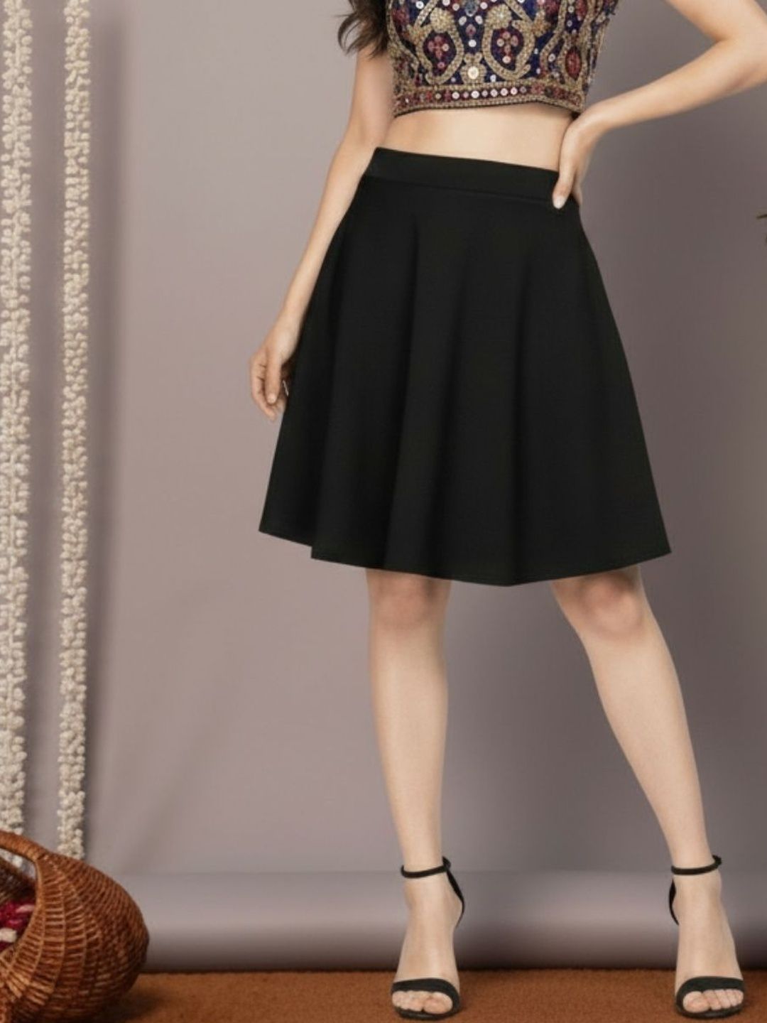 RUPSHIKA Above Knee A-Line Skirts-picture-49
