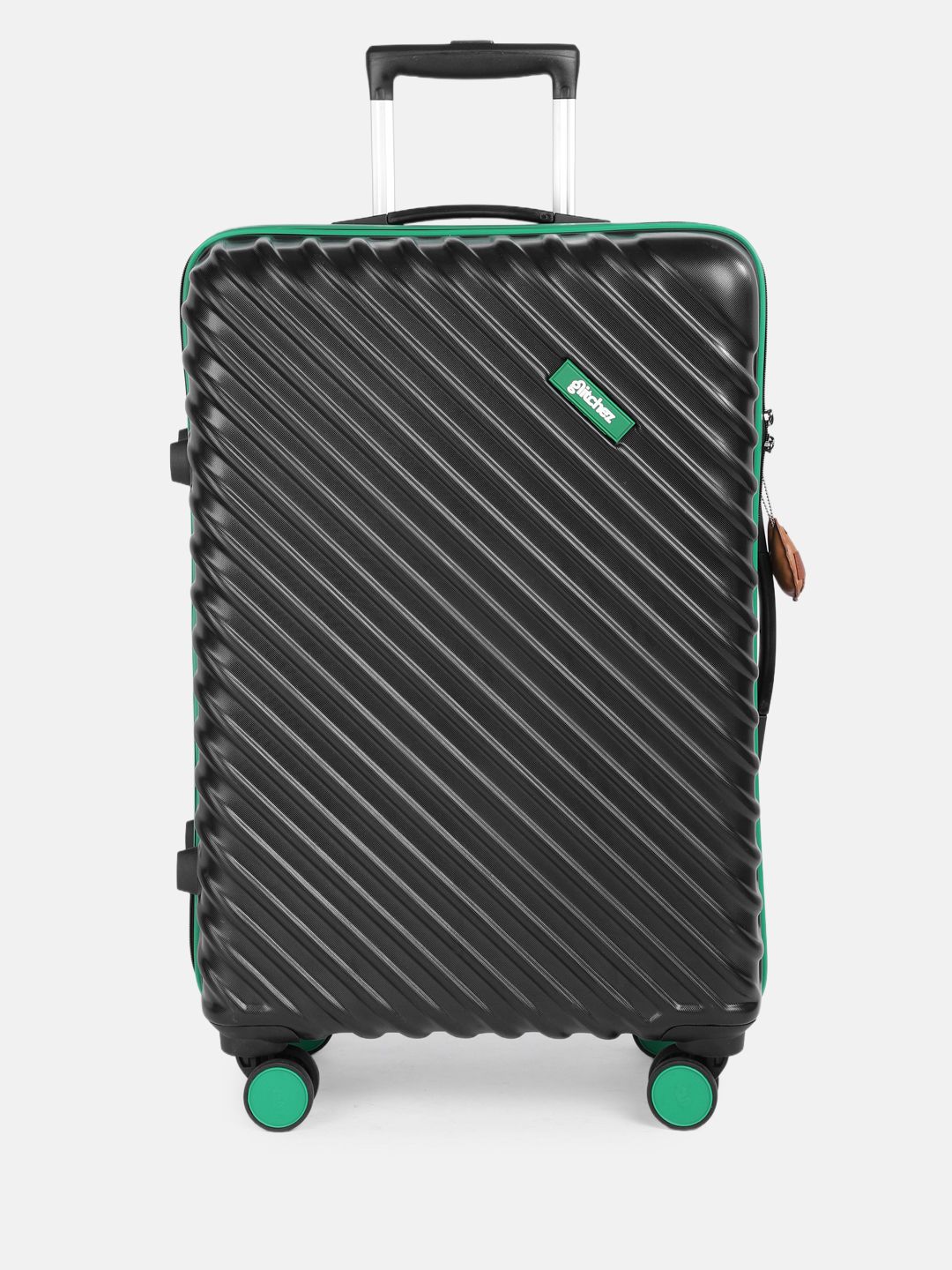 glitchez Textured Large Hard Suitcase Trolley Bag- 85L-image-13