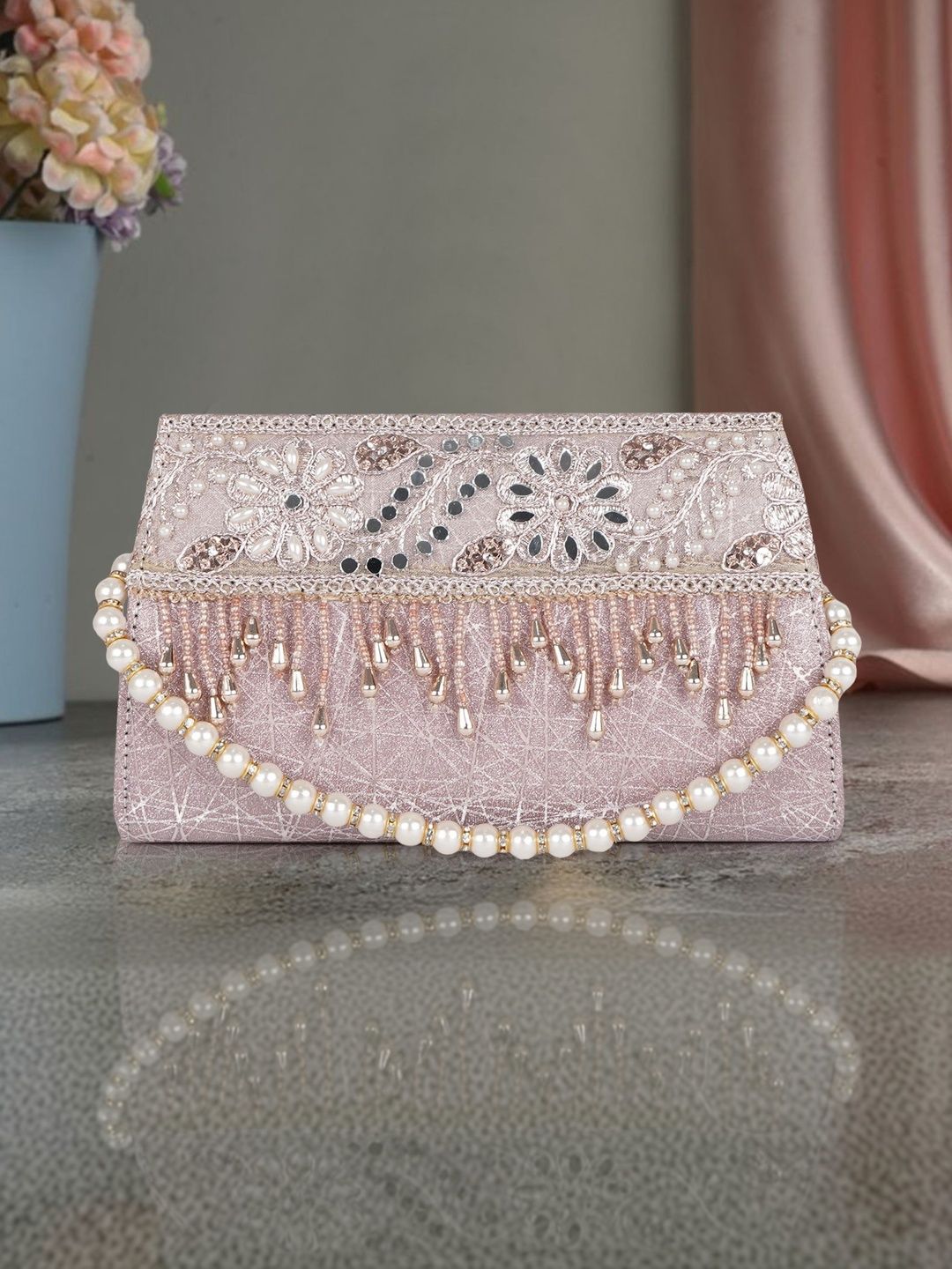 NEVIS Embellished Potli Clutch-picture-55