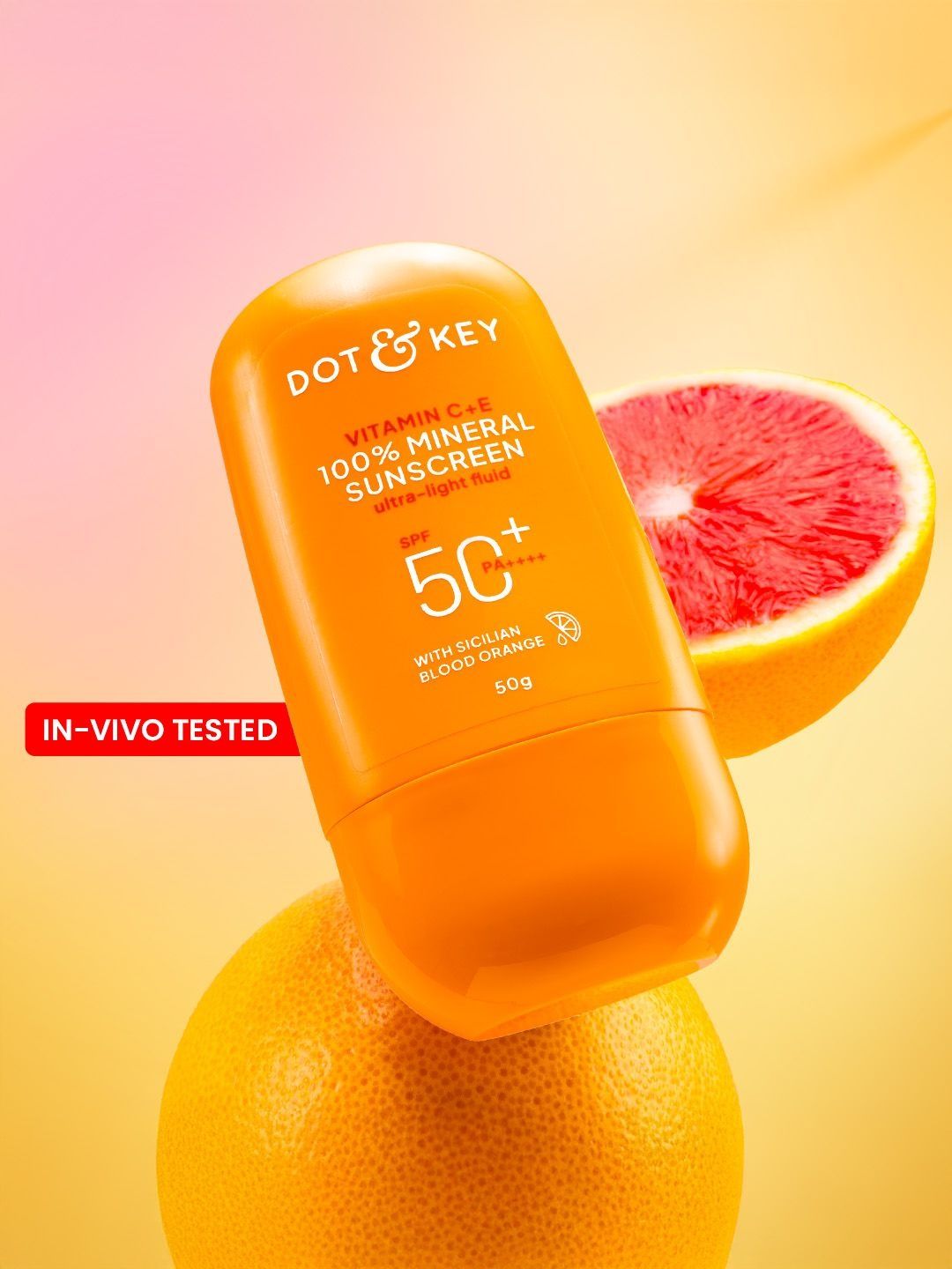 Dot & Key Vitamin C & E 100% Mineral Sunscreen SPF 50+ PA++++ - 50 g Each-image-46