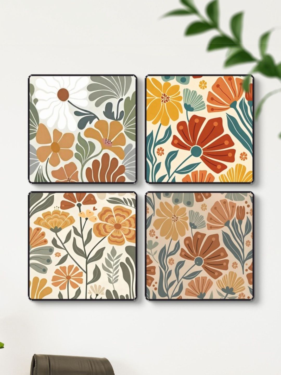 Myntra Elegant Homes White Wood Other Wall Paintings-image-22