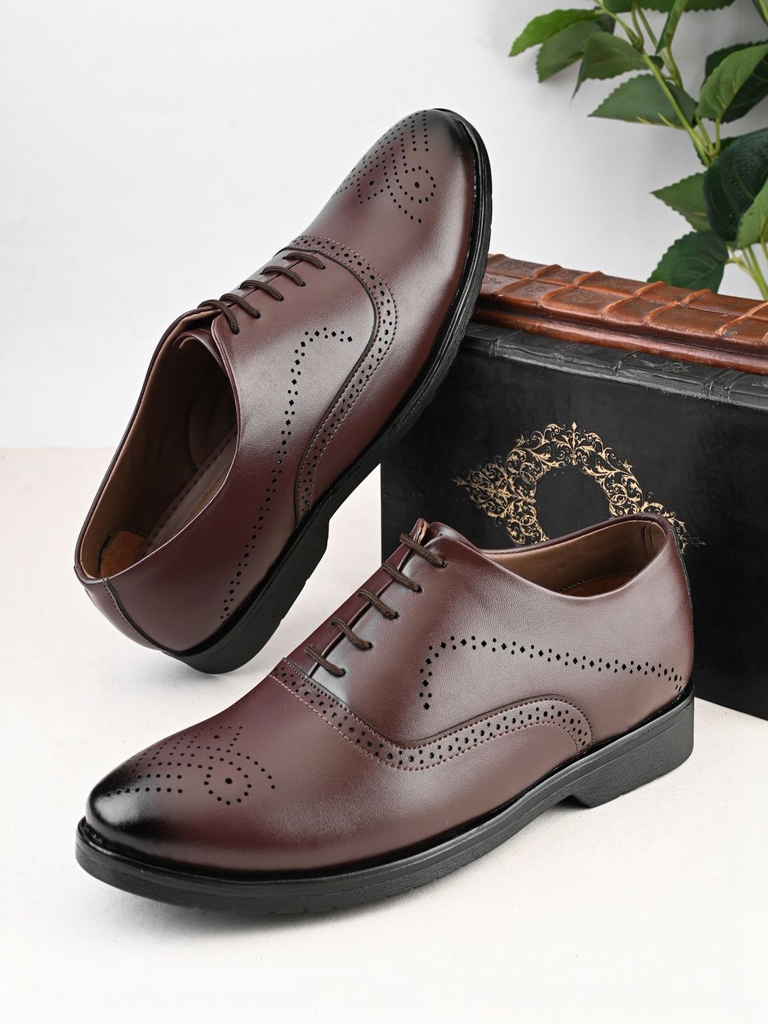 HERE&NOW Men Lace-Ups Formal Derbys-picture-51