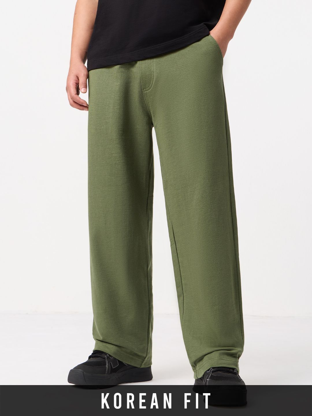 The Souled Store Men Korean Fit Joggers-image-13