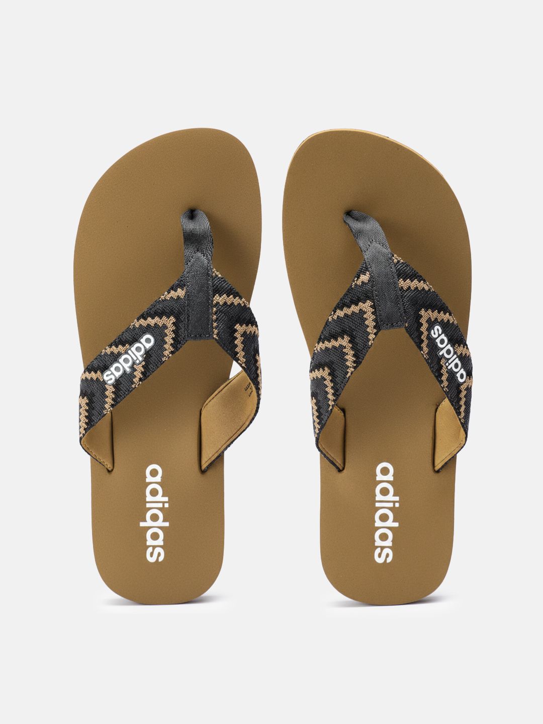 ADIDAS Men Stabile 2.0 Striped Thong Flip-Flops-image-38