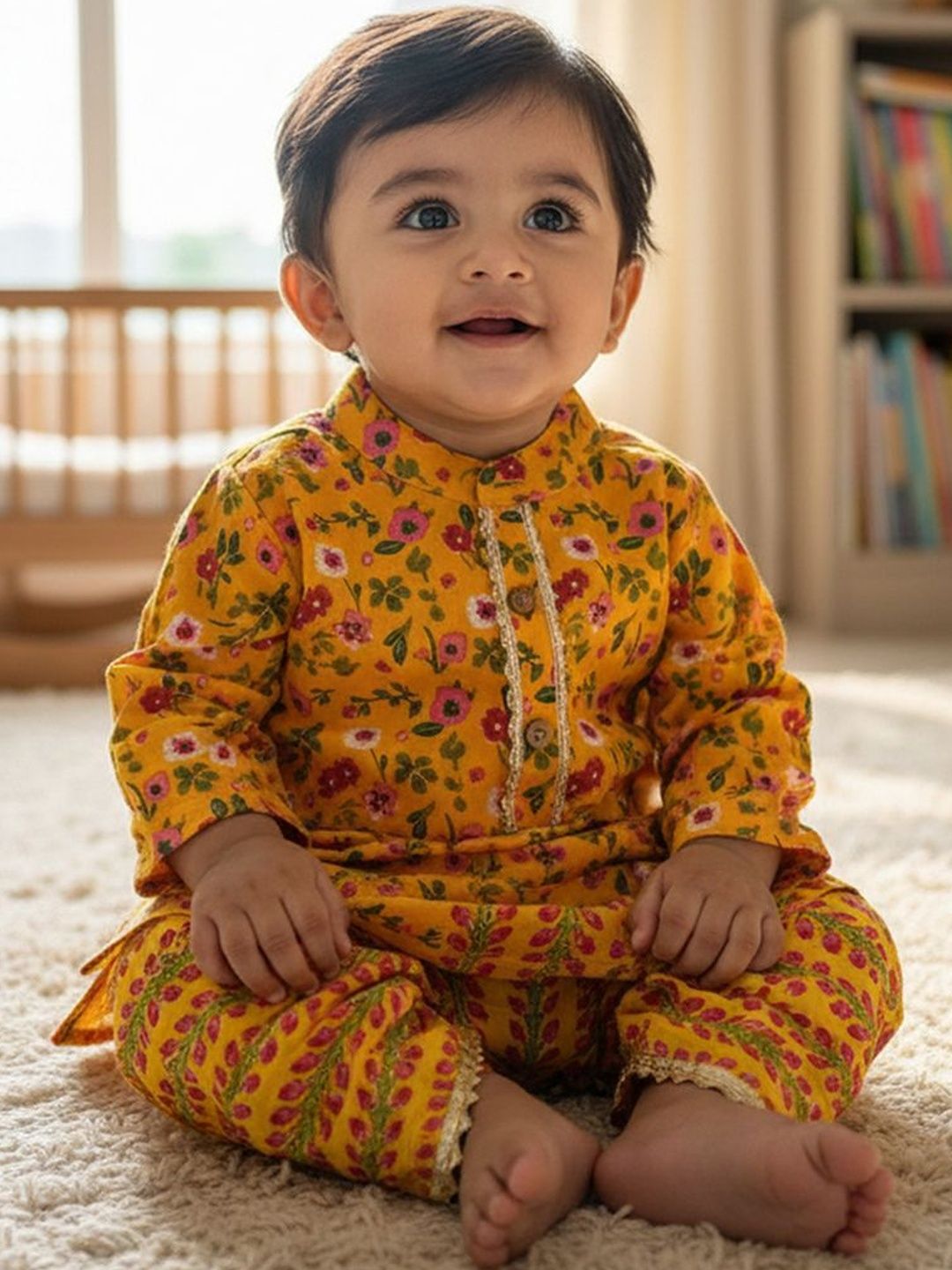 Baby Moo Boys Printed Dhoti Pants-picture-17