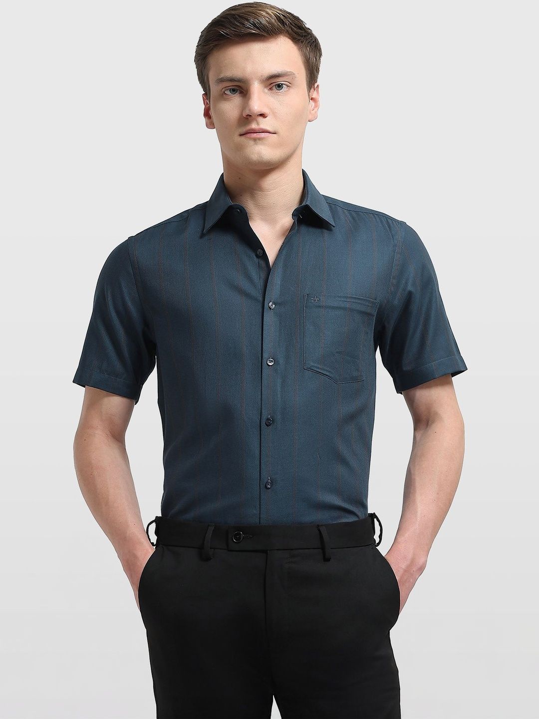 Arrow Men Striped Casual Shirt-picture-19