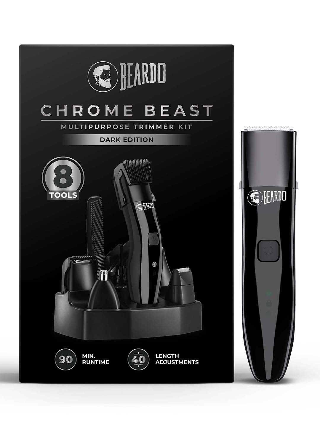 BEARDO Chrome Beast Grooming Kit - Dark Edition-image-28