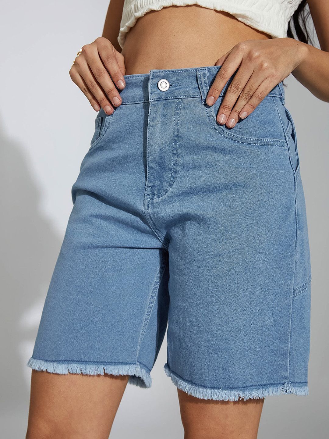 Miss Chase Women High-Rise Shorts-picture-14