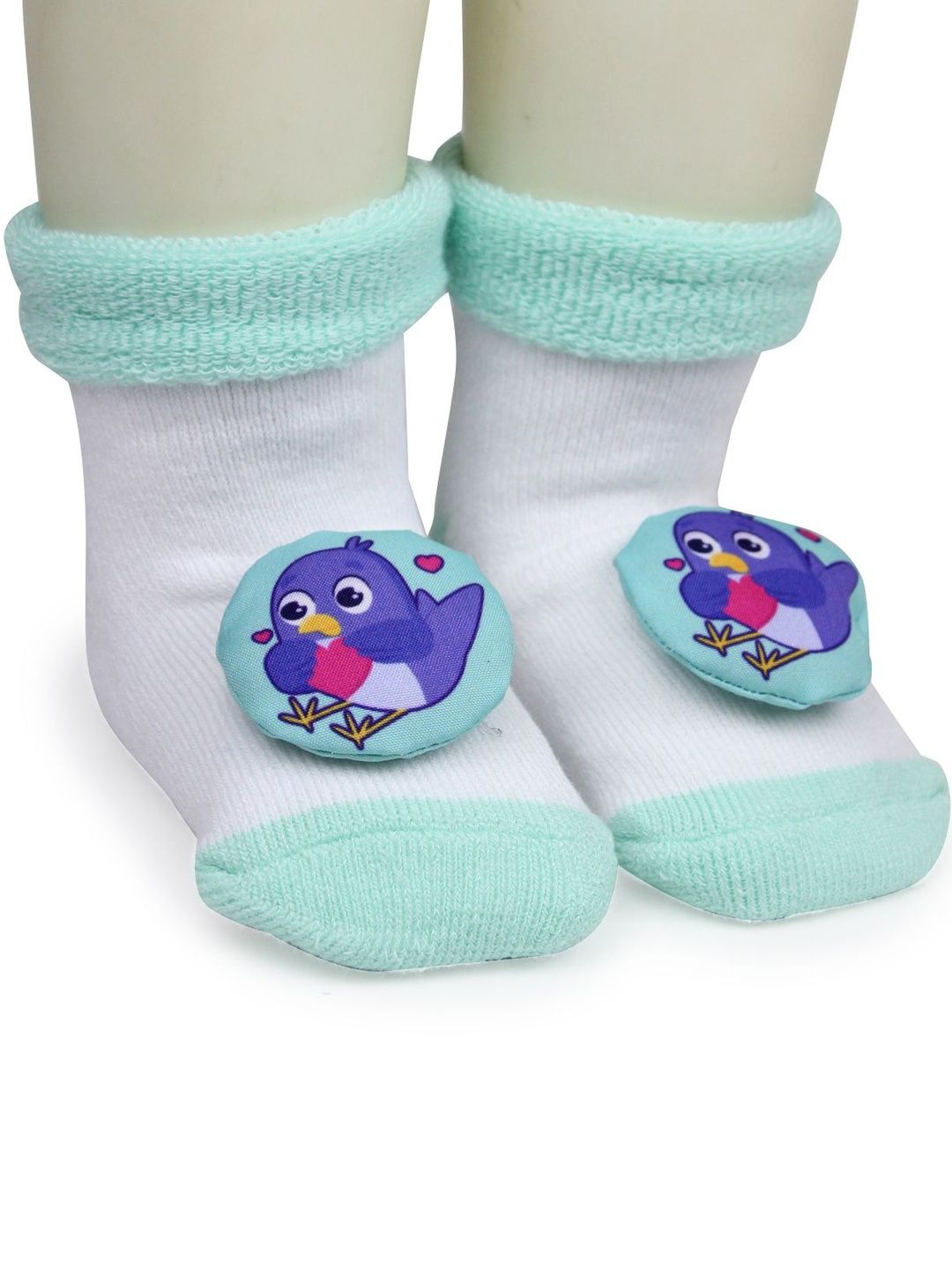 BERYX Unisex Kids Cotton Patterned Ankle Length Socks-picture-15