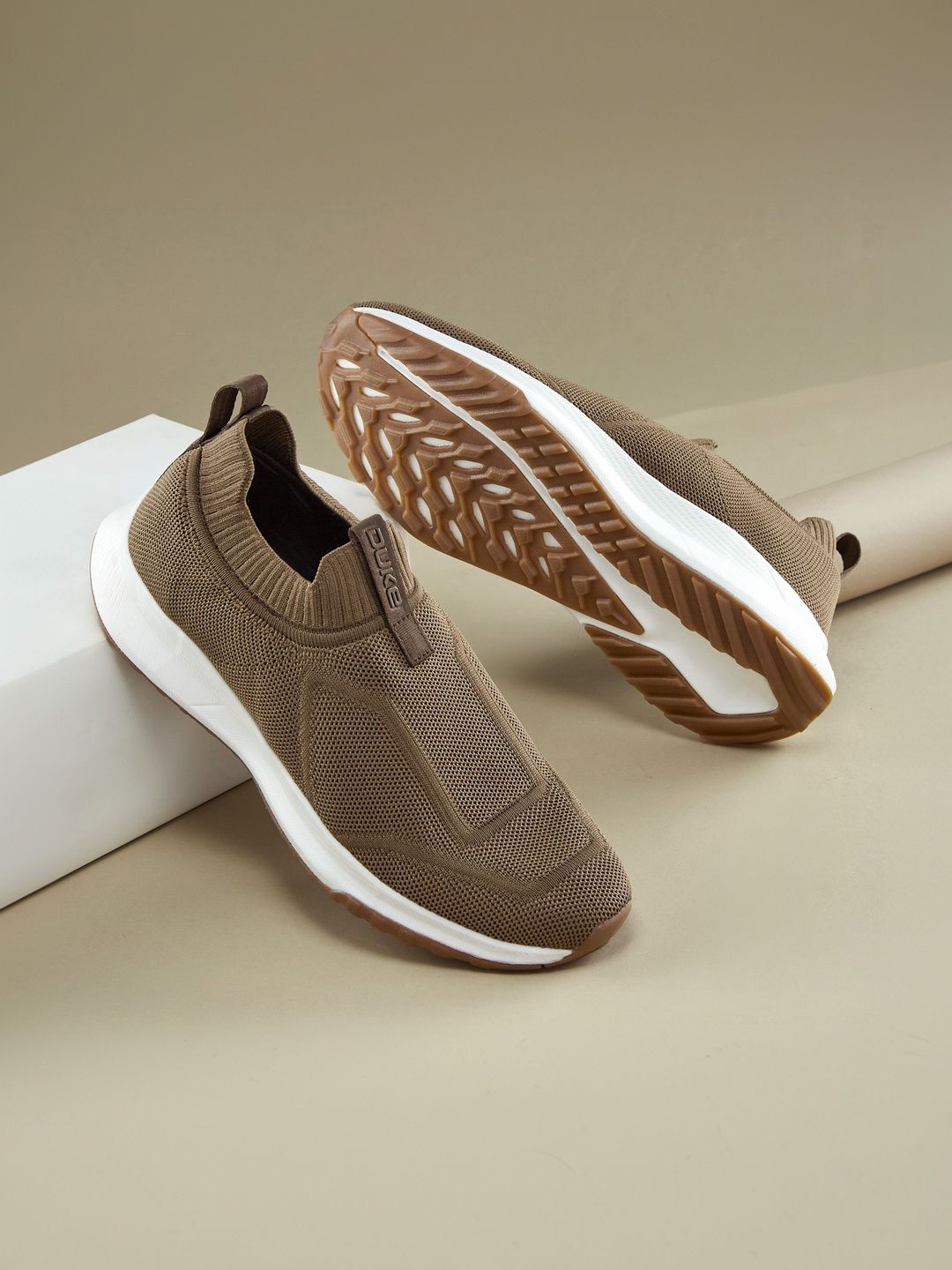 Duke Men Textile Walking Shoes-image-14