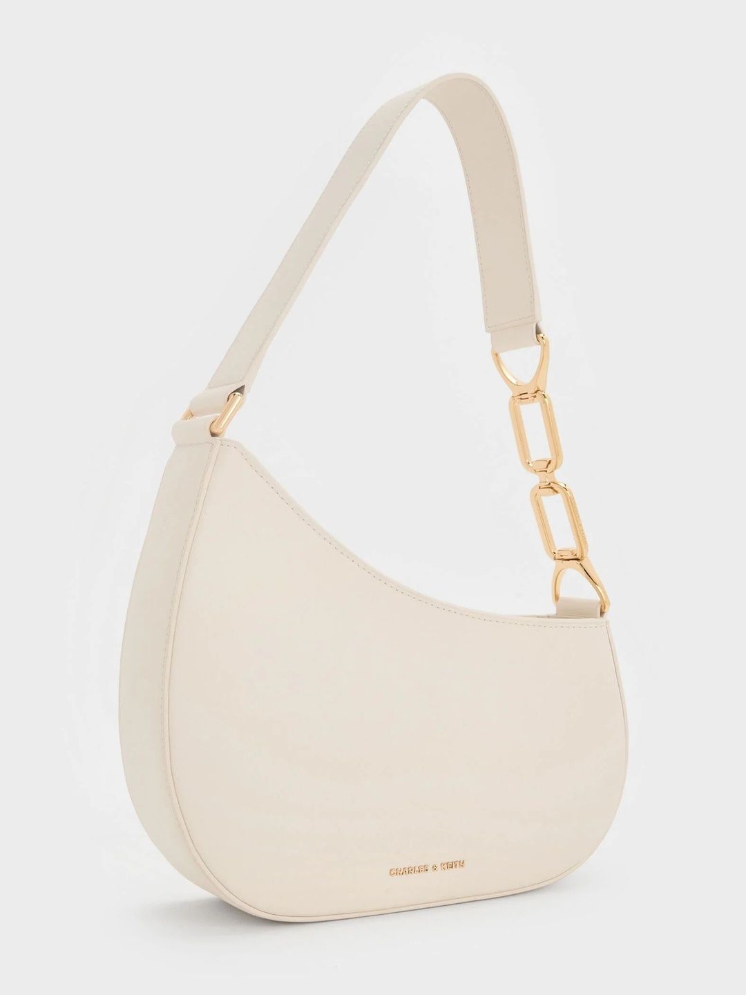 CHARLES & KEITH Agatha Chain-Accent Shoulder Bag-picture-10