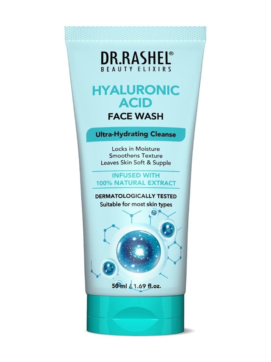 DR.RASHEL Hyaluronic Acid Face Wash- 50 ml-picture-37
