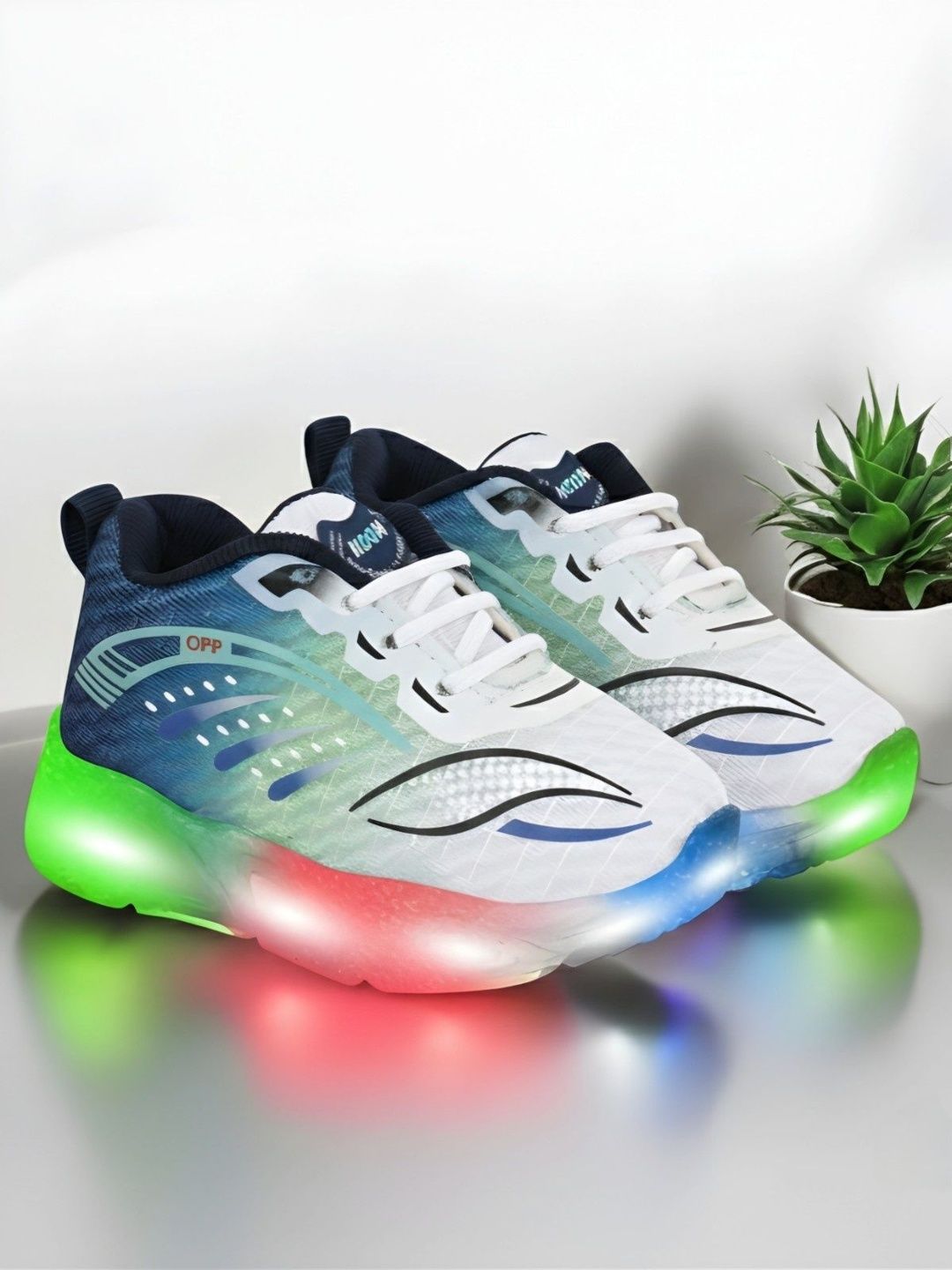 HOOH Now Comfort in Fashion Unisex Kids Colourblocked Sneakers-picture-36