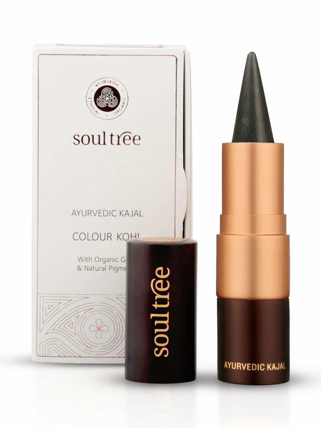 Soultree Ayurvedic Kajal Enriched With Almond Oil - Grey Glow-picture-35