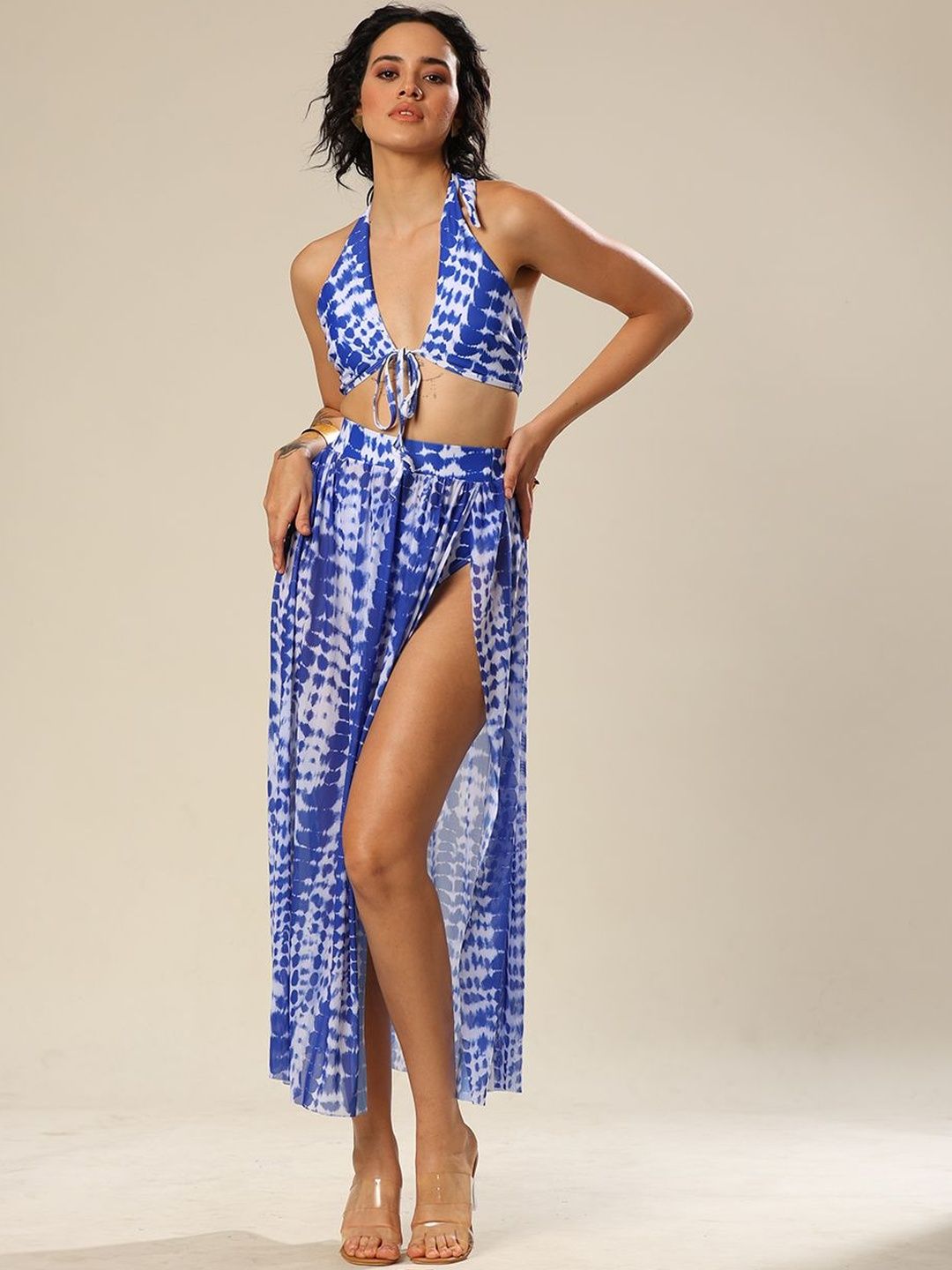 RESORTIRE Tie-Dye Swimwear Cover Up Set-image-17