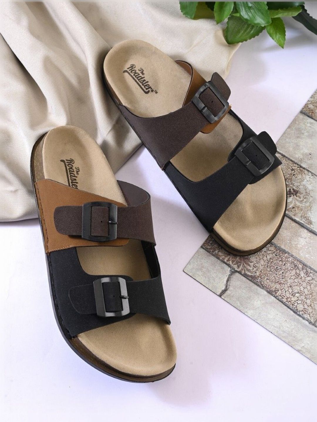 The Roadster Lifestyle Co Men Round Toe Comfort Sandals-image-38