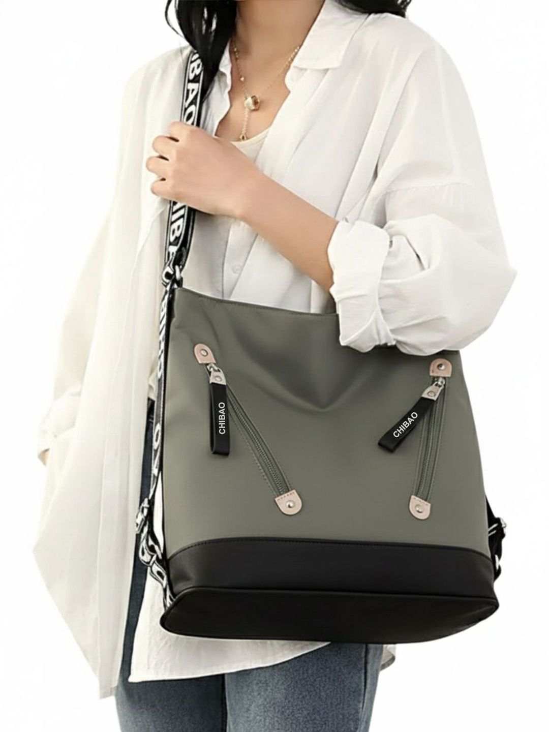 AARVI DECOR STUDIO Colourblocked Sling Bag-picture-10