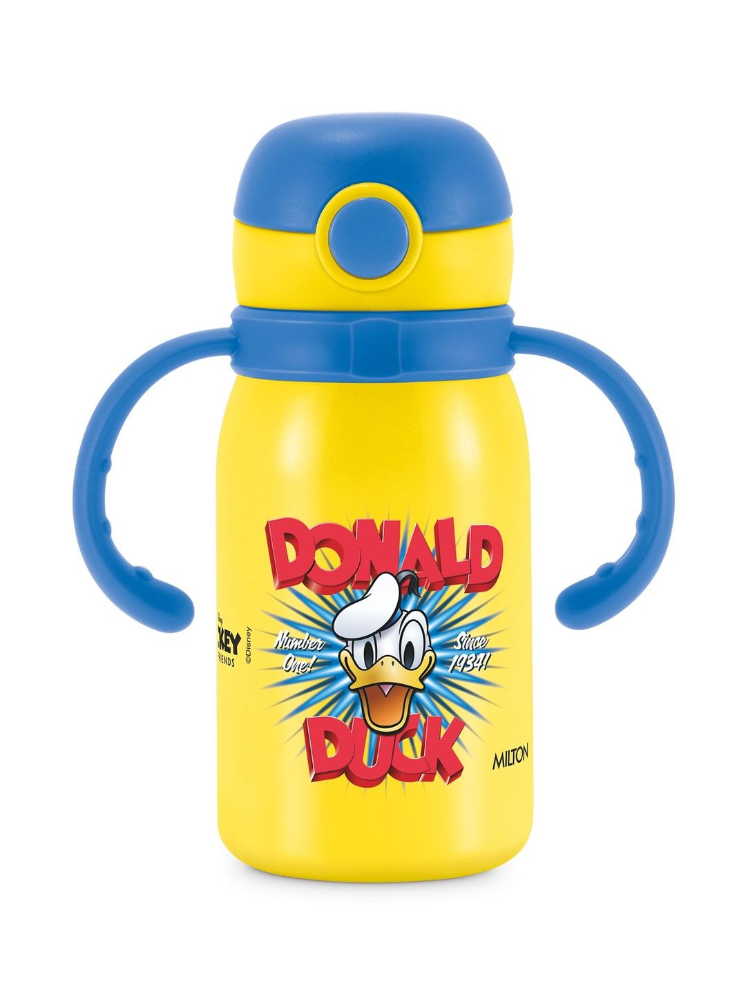 Milton Disney Fountain 450 Yellow Stainless Steel Kids Bottle 455 ml-picture-25