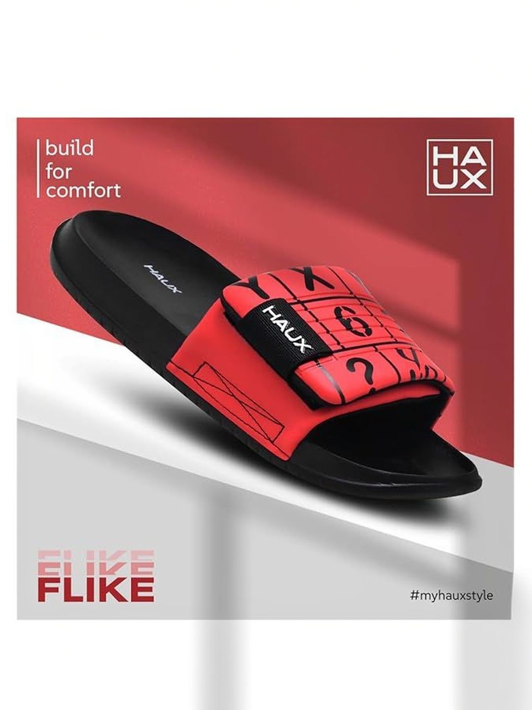 HAUX Men Printed Sliders-picture-41