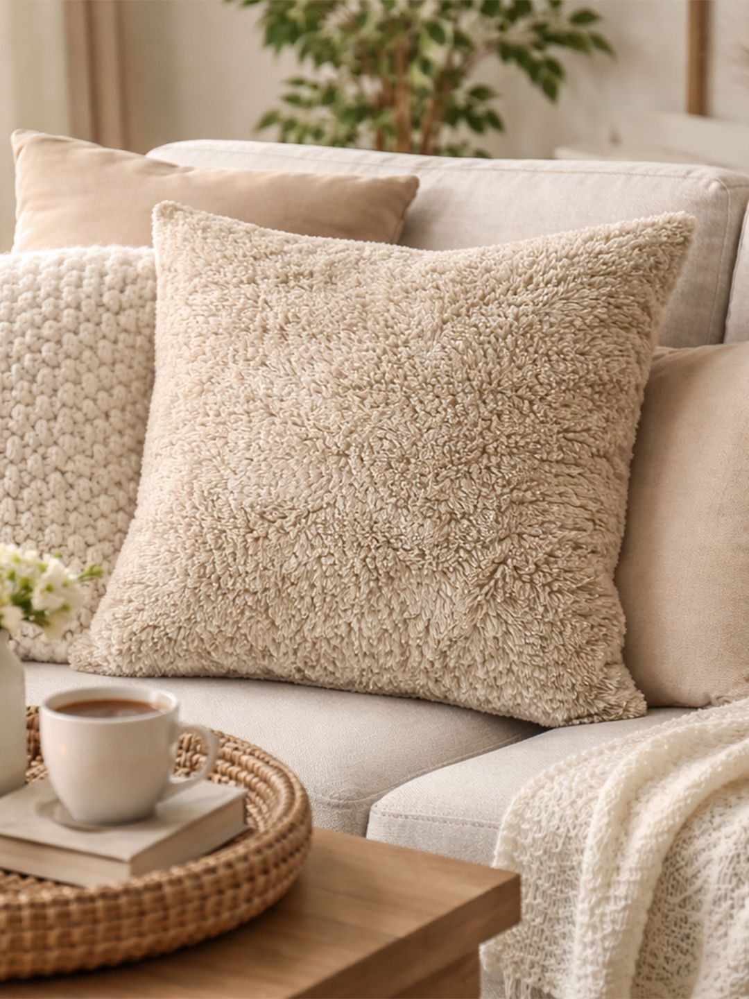 SWAYAM Green Square Cushion Covers-picture-27