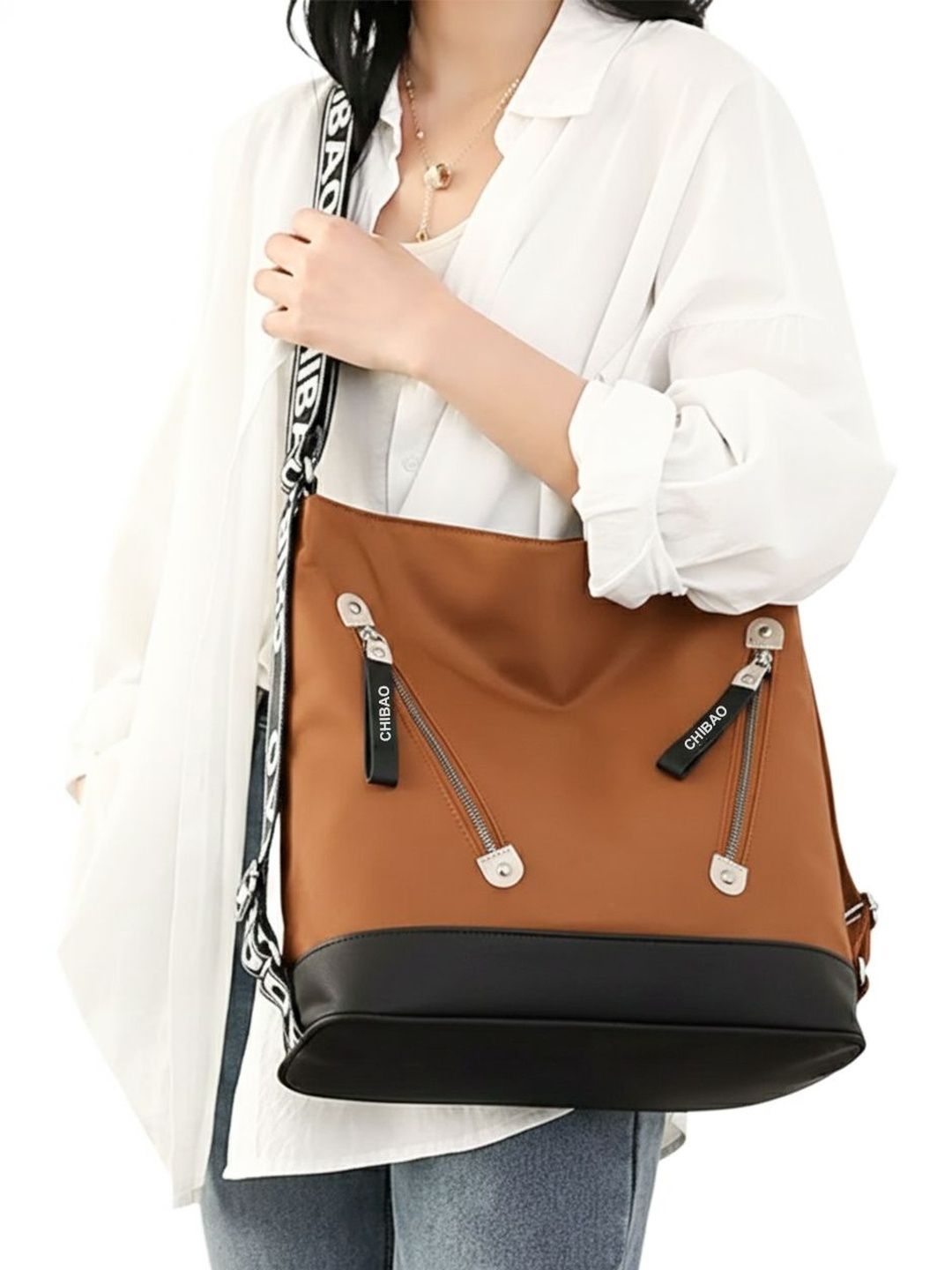 AARVI DECOR STUDIO Colourblocked Shoulder Bag-picture-14